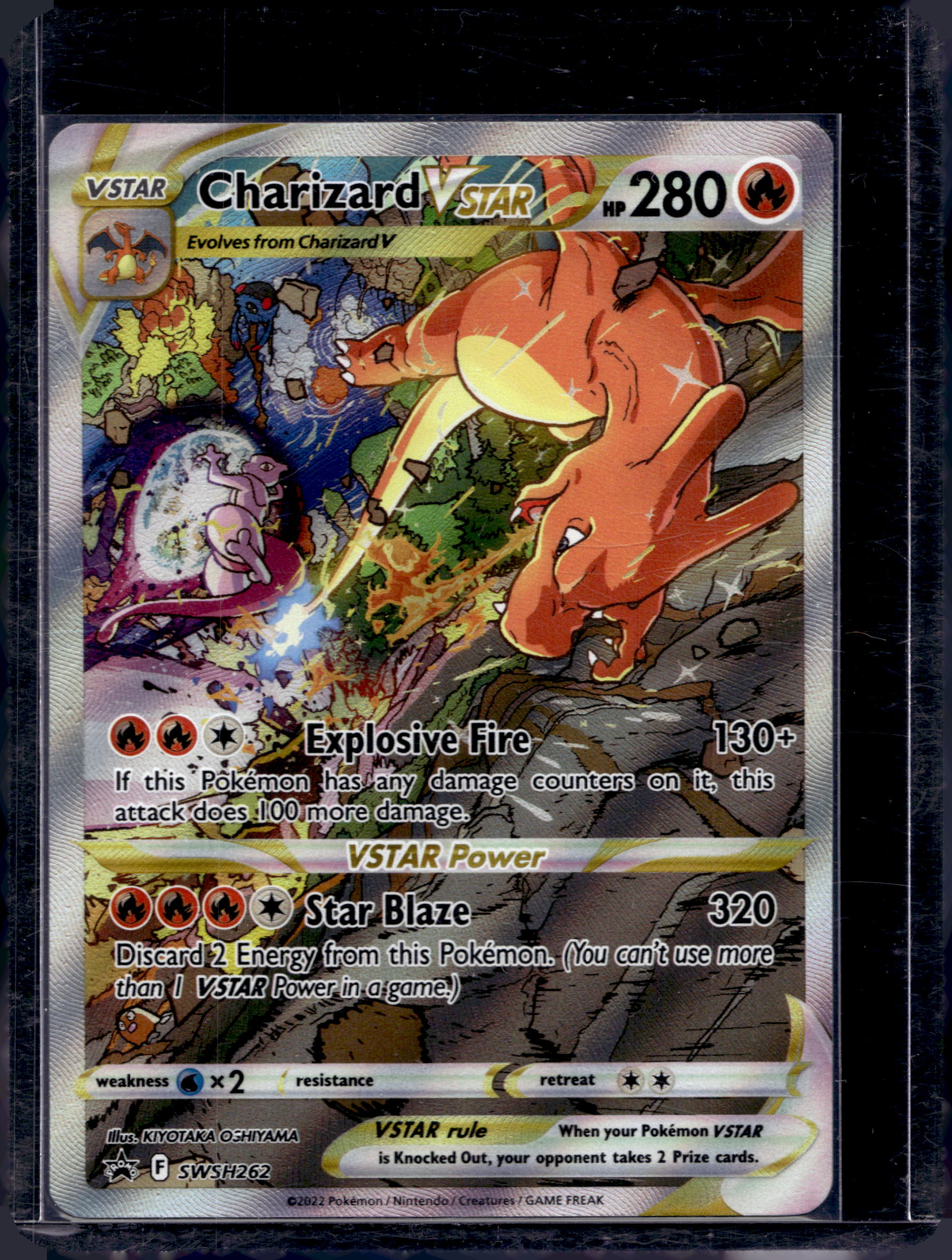 Charizard Vstar SWSH262 Raw RookieLegends
