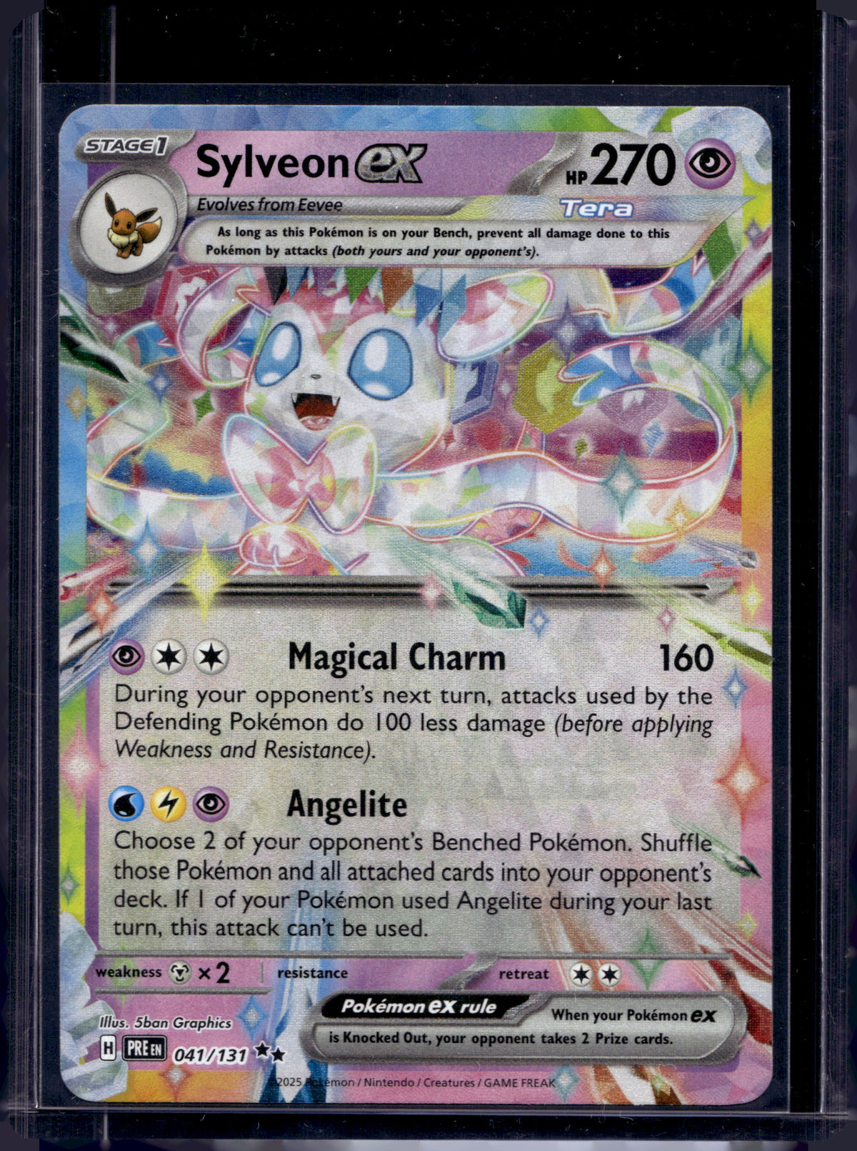 Sylveon Ex 041/131 Raw