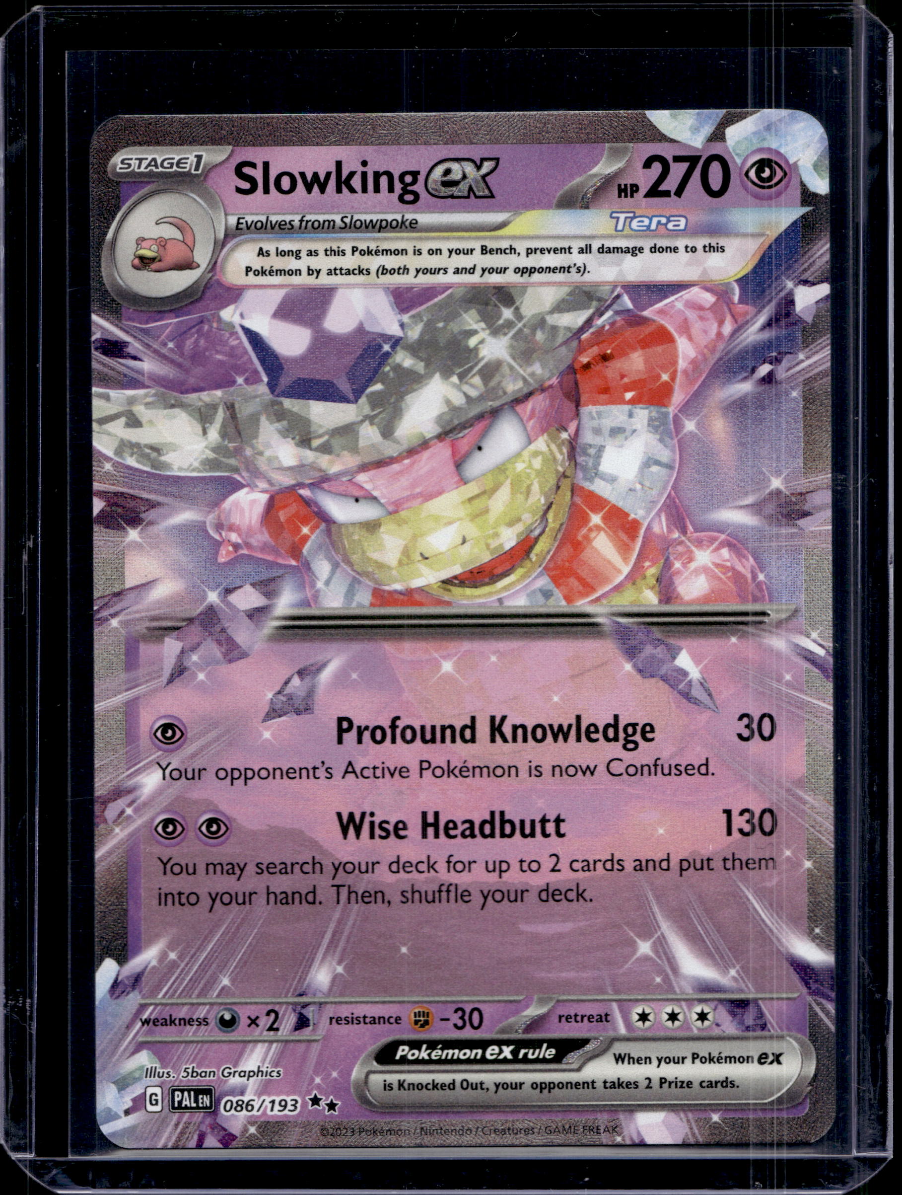 Slowking Ex 086/183 Raw