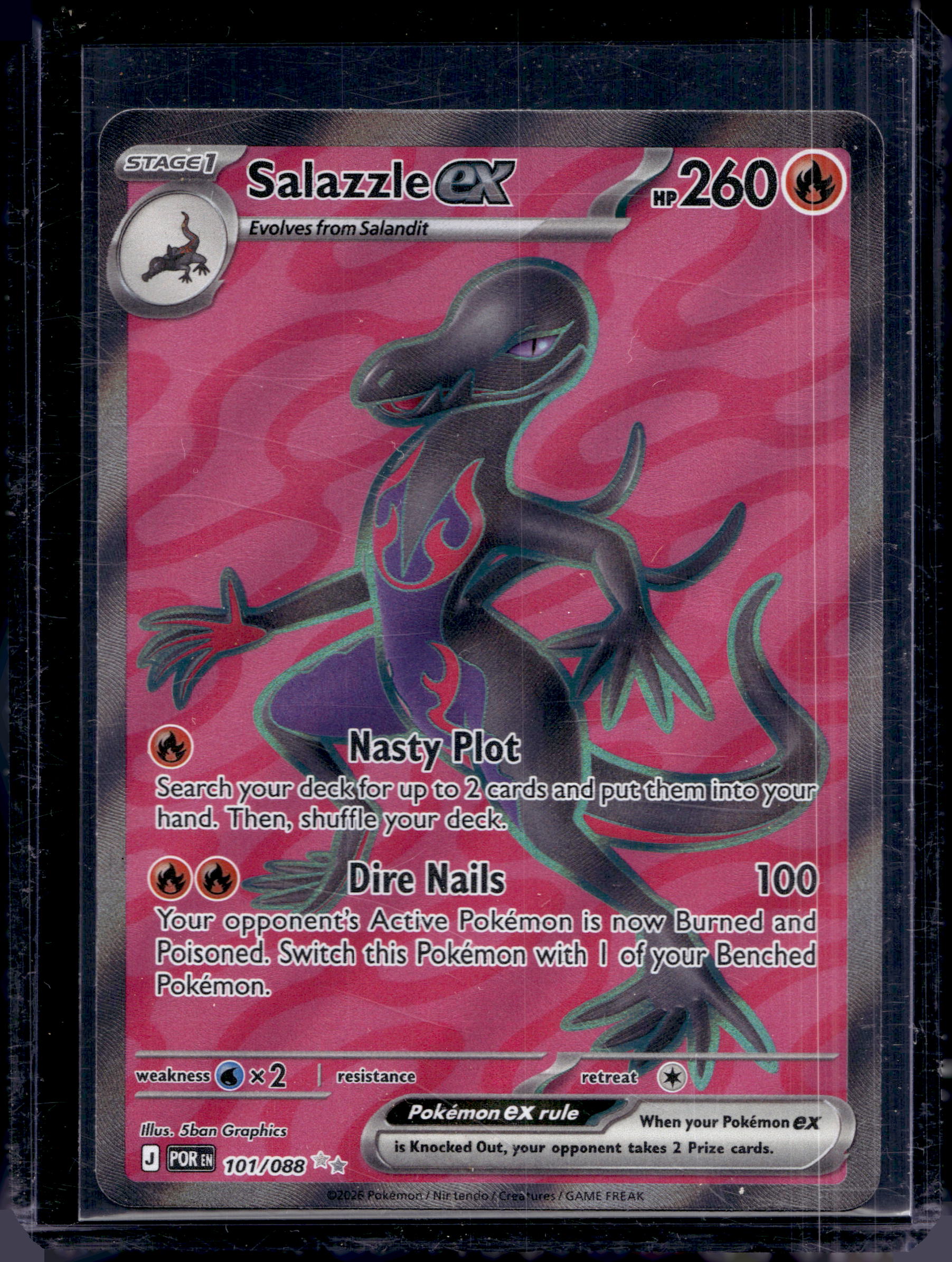 Salazzle ex 101/088 Raw
