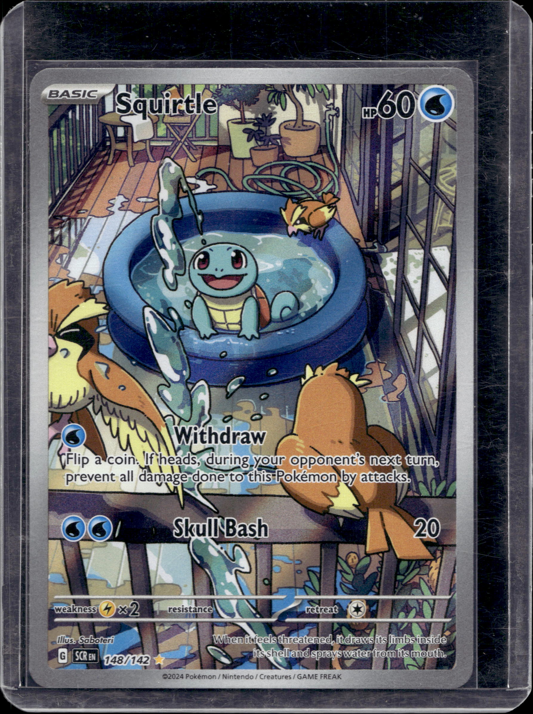 Squirtle 148/142 Raw RookieLegends