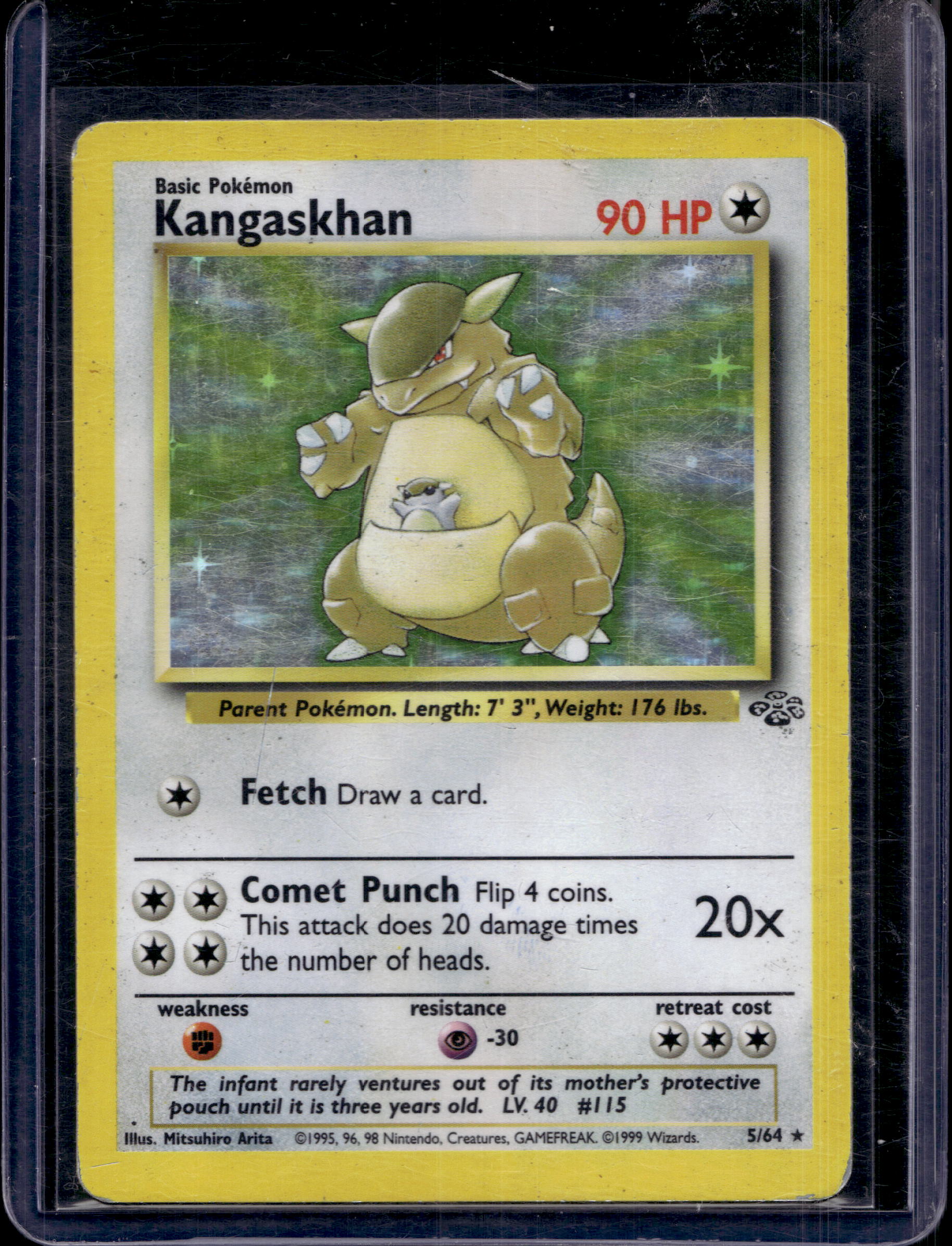 Kangaskhan - Jungle - 5/64 Raw