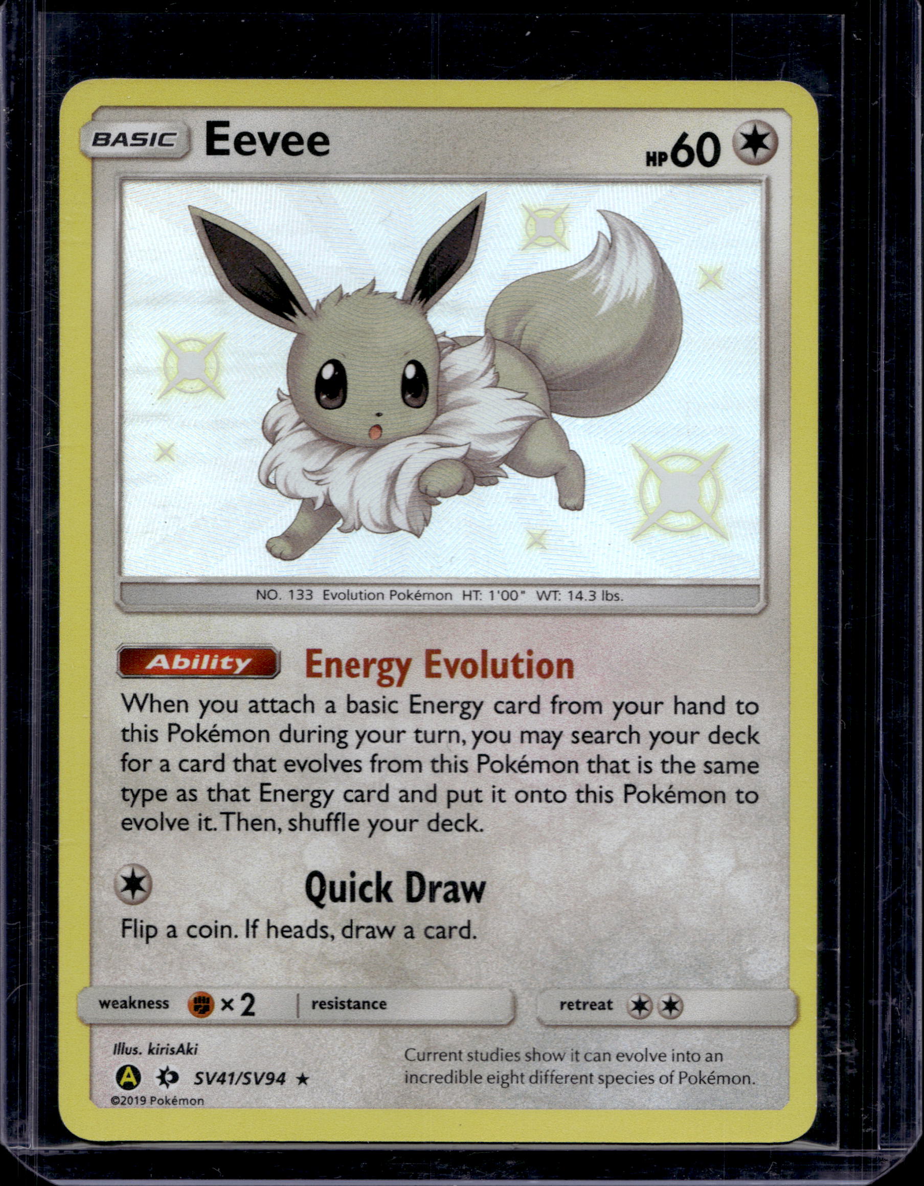 Eevee SV41/SV94 Holofoil Raw - RookieLegends