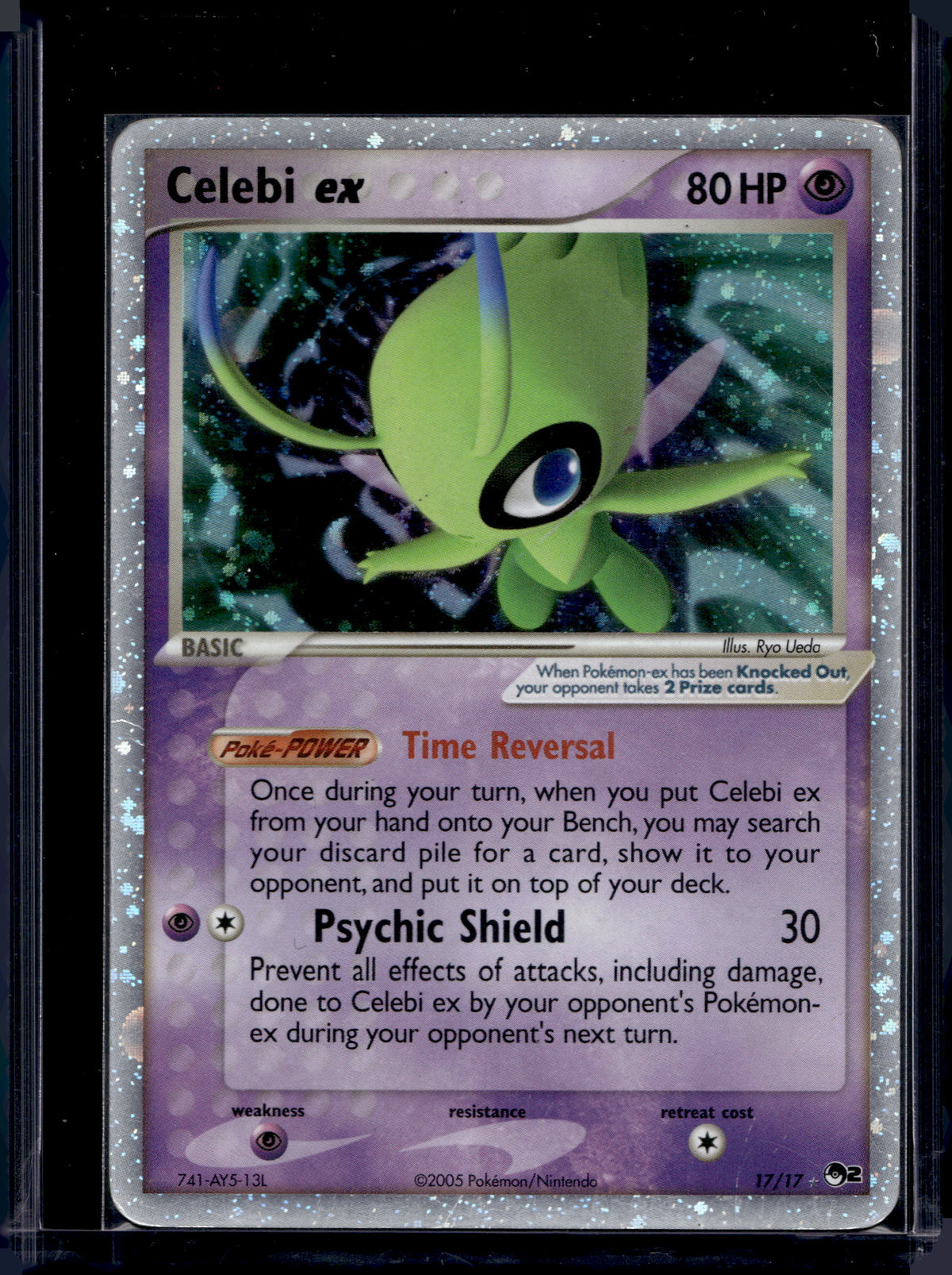 Celebi ex - Holofoil - 17/17 Raw
