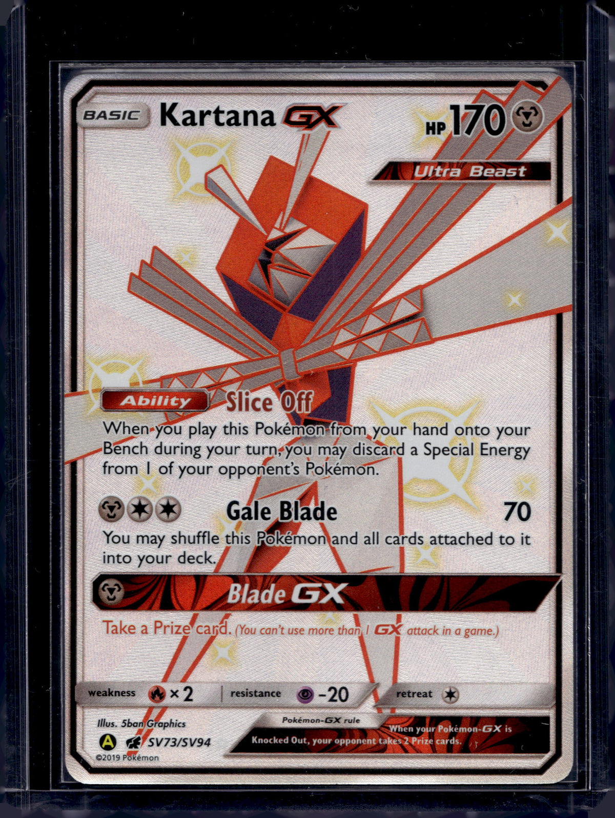 Kartana GX SV73/SV94 Raw