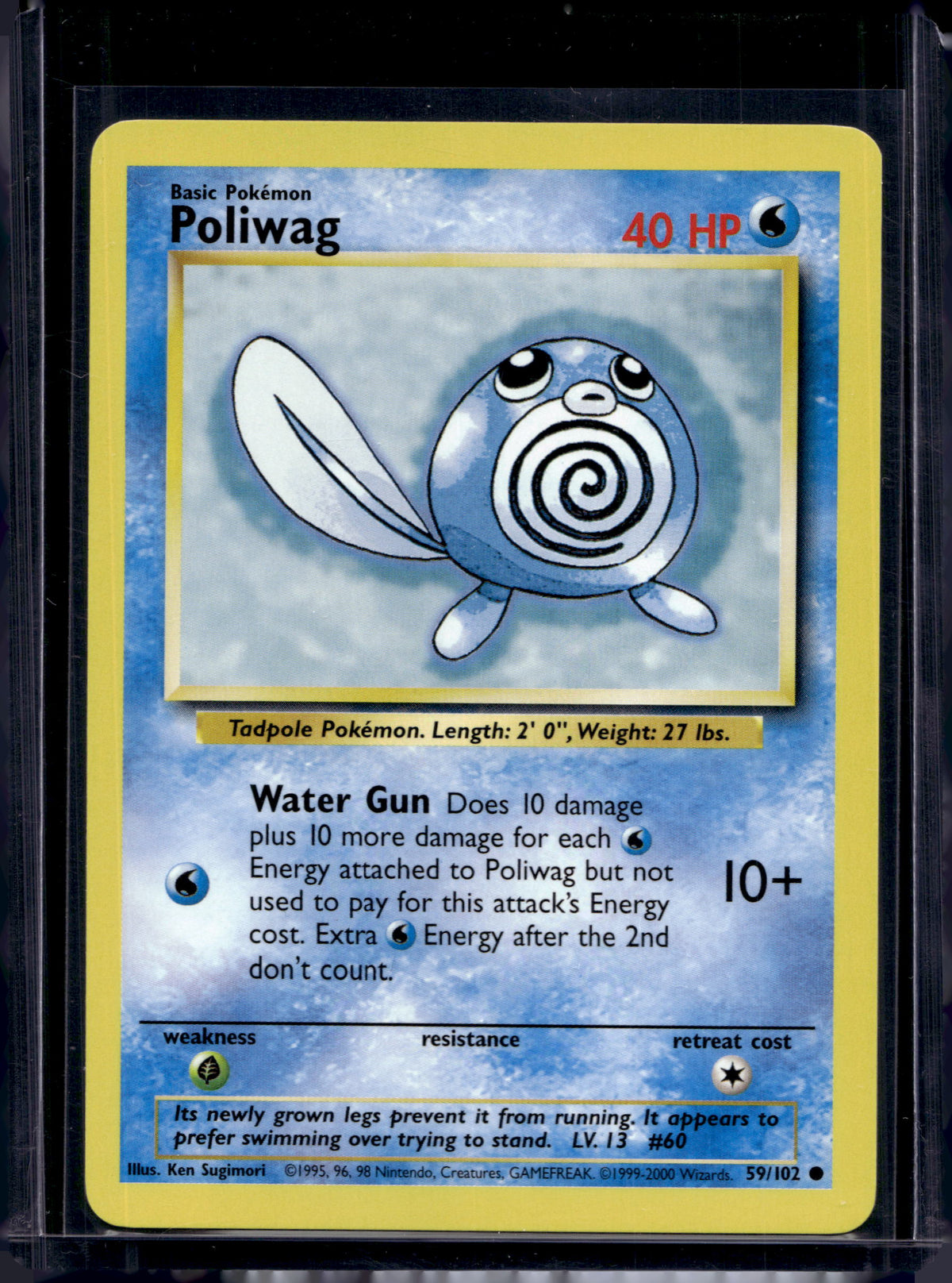 Poliwag (Base Set - Unlimited) 59/102 Raw