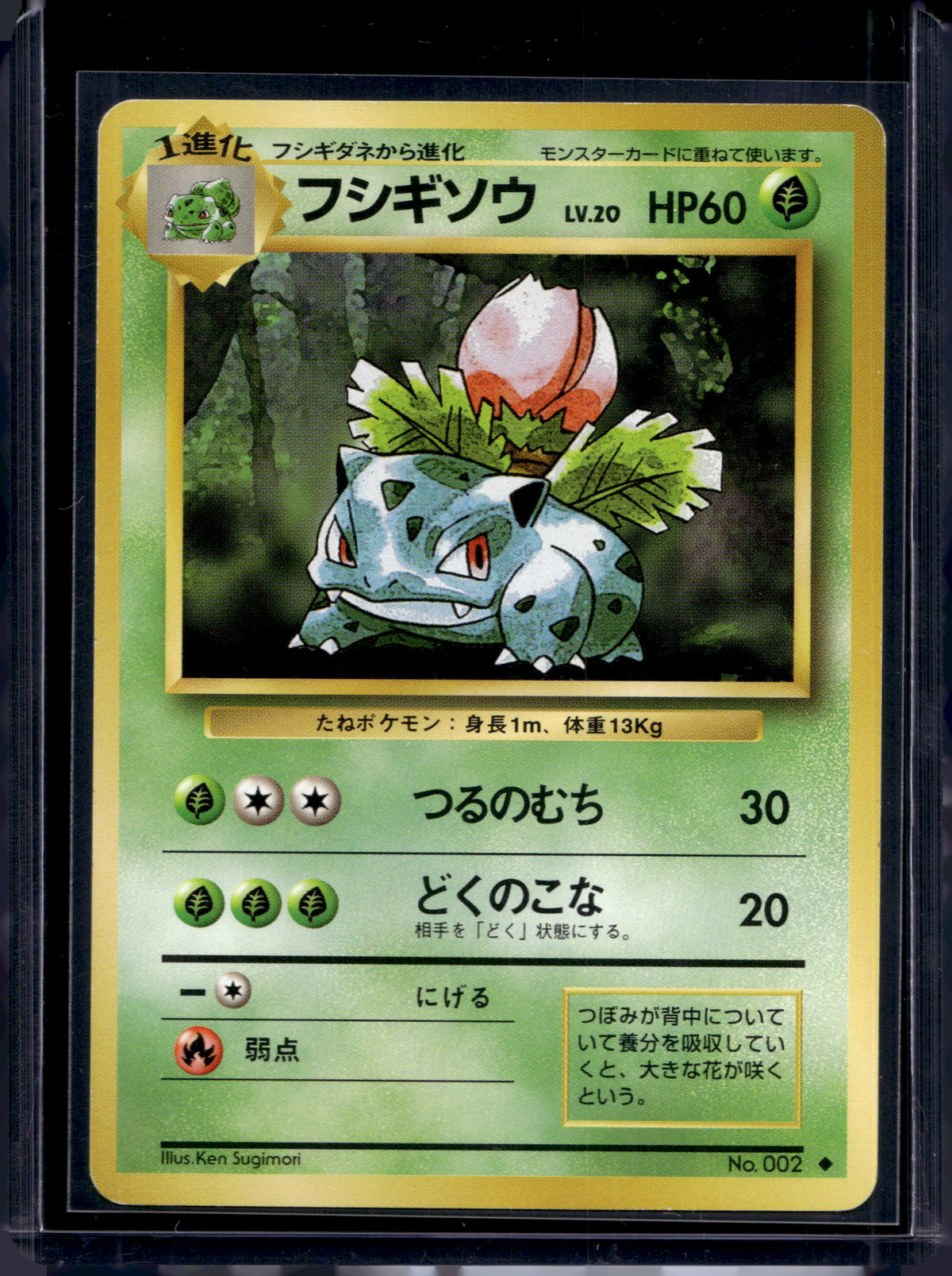 Ivysaur (JP) (Base Set) 002 Raw