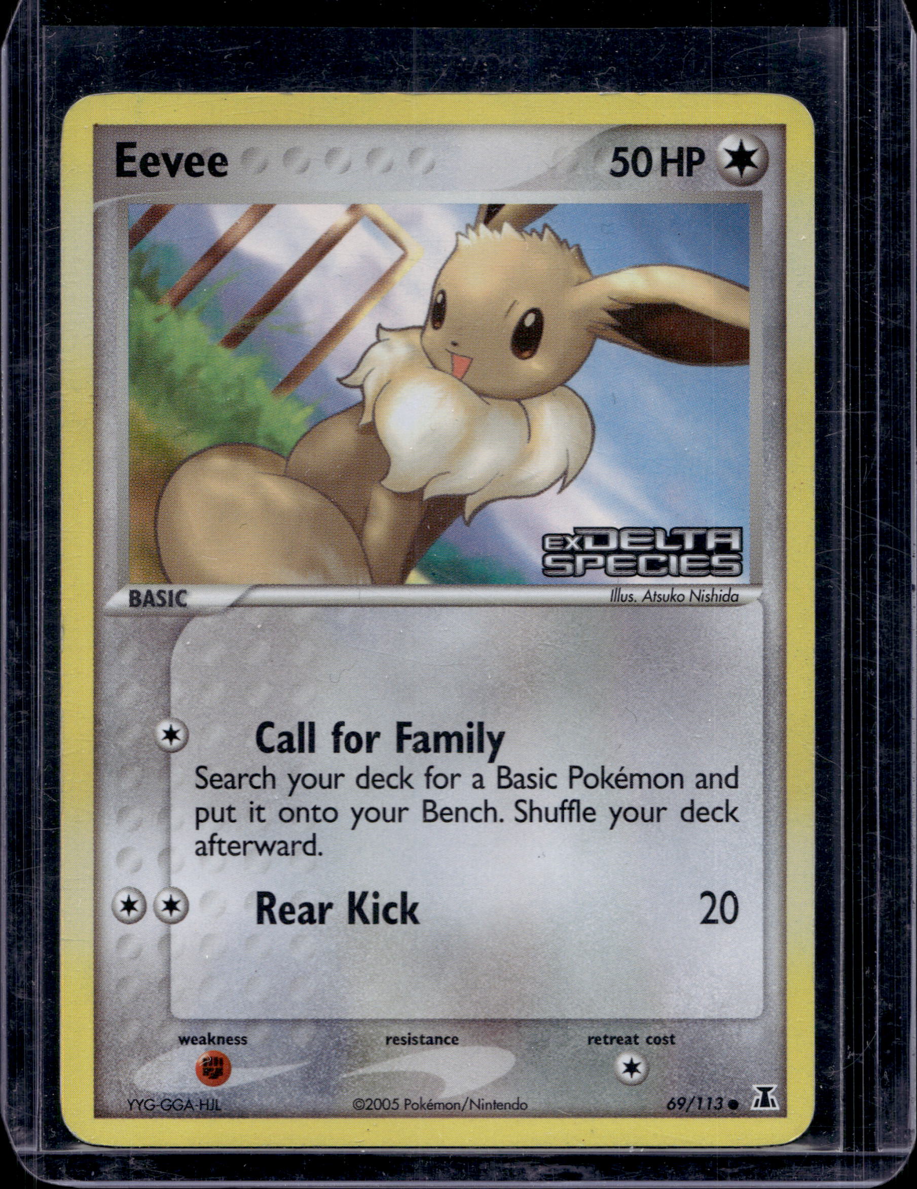 Eevee 69 Reverse Holofoil Raw - RookieLegends