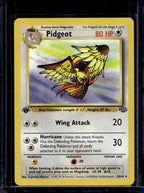 Pidgeot (Jungle - 1st Edition Common) 24/64 Raw