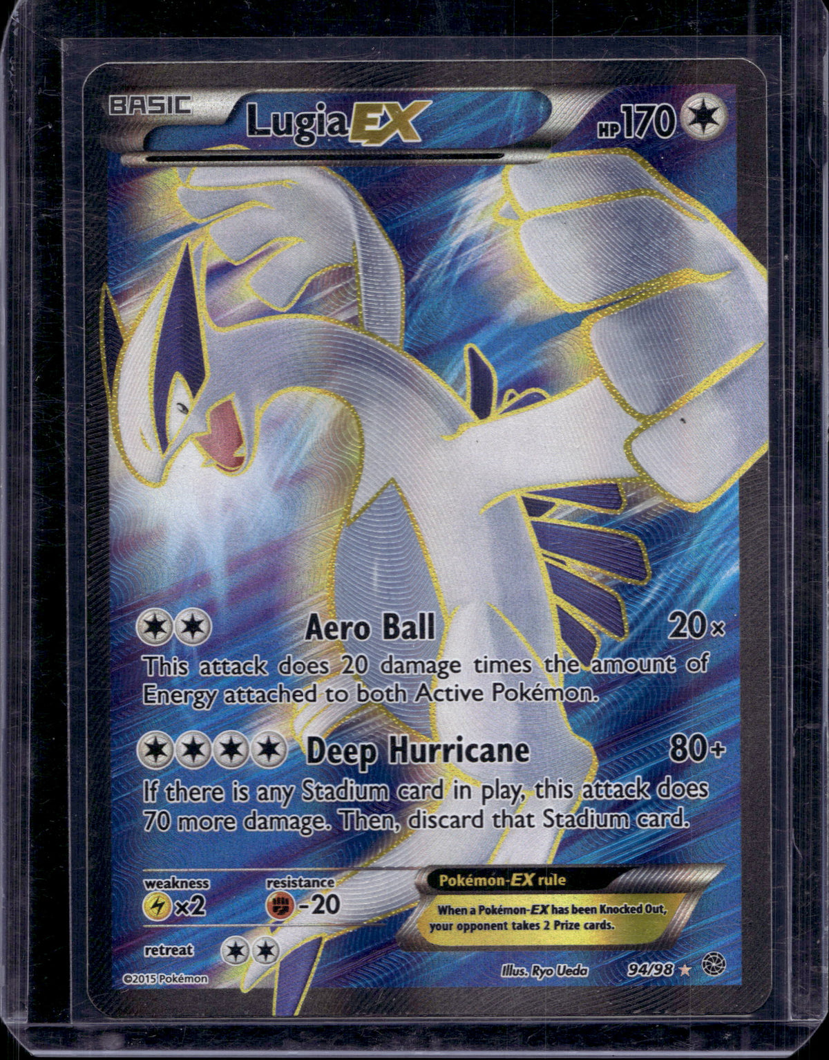 Lugia EX 94/98 Raw RookieLegends