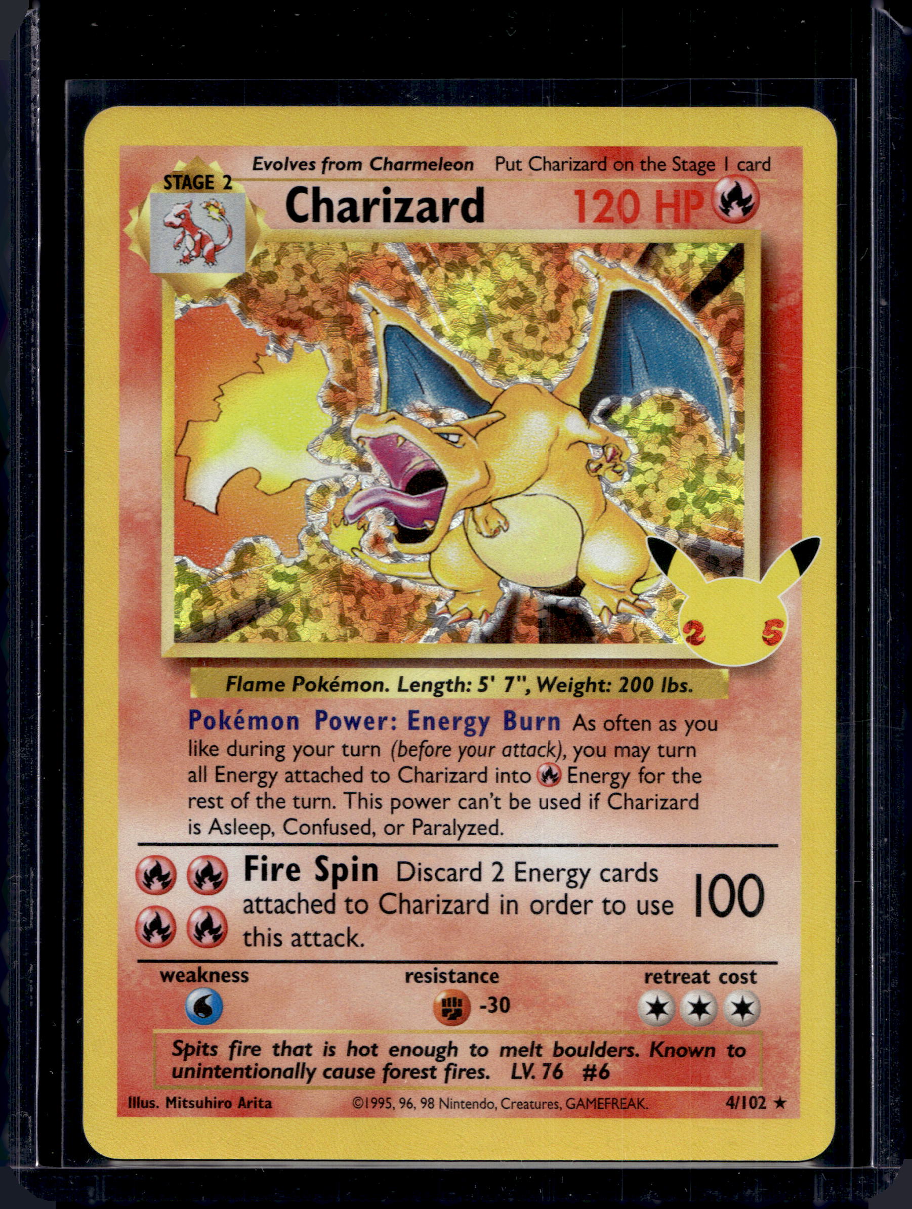 Charizard 4/102 Raw RookieLegends