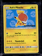 Ash's Pikachu SM114 Raw RookieLegends