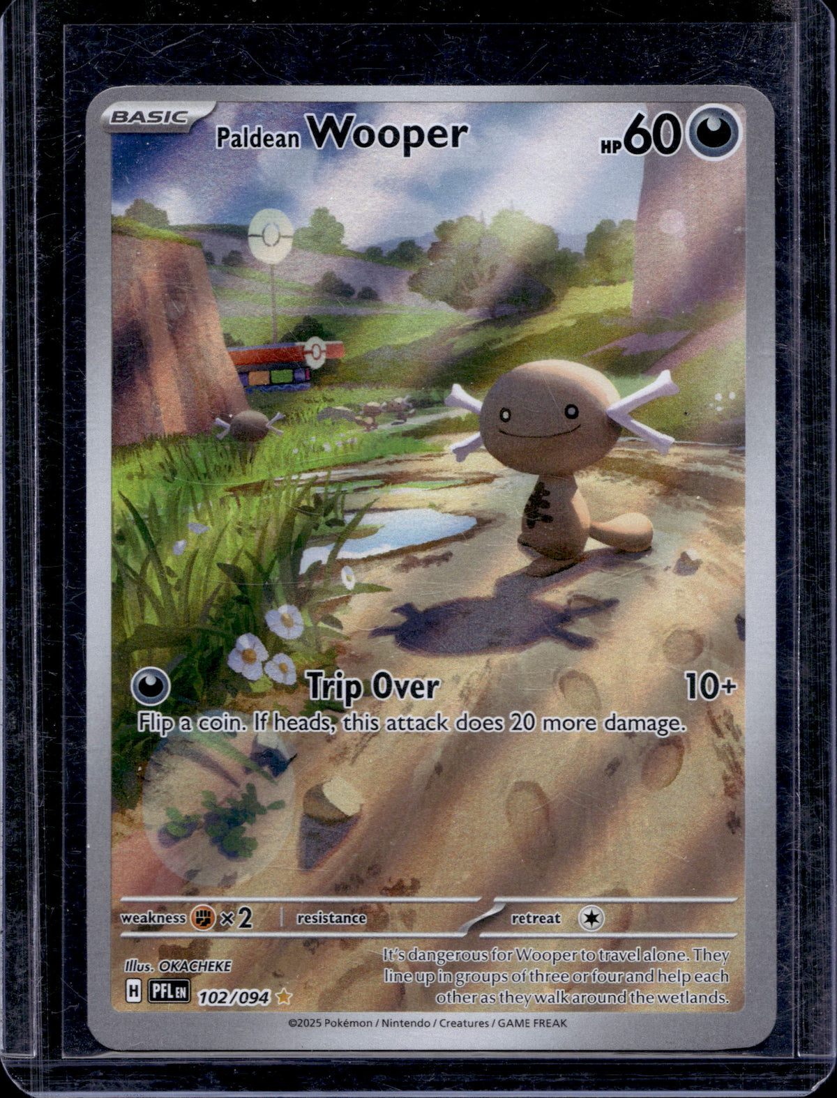 Paldean Wooper 102/094 Raw