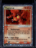 Magmar ex - Holofoil - 100/109 Raw