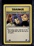 Here Comes Team Rocket! (Team Rocket's - 1 St Edition - Unlimited) 71/82 Raw