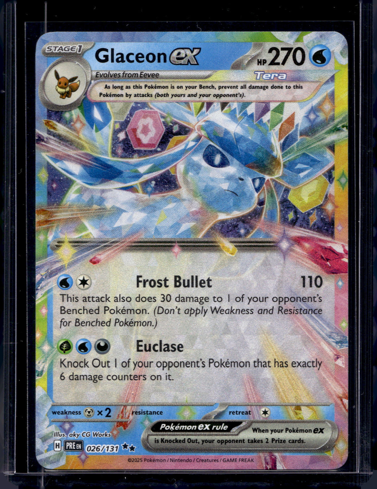 Glaceon Ex 026/131 Raw