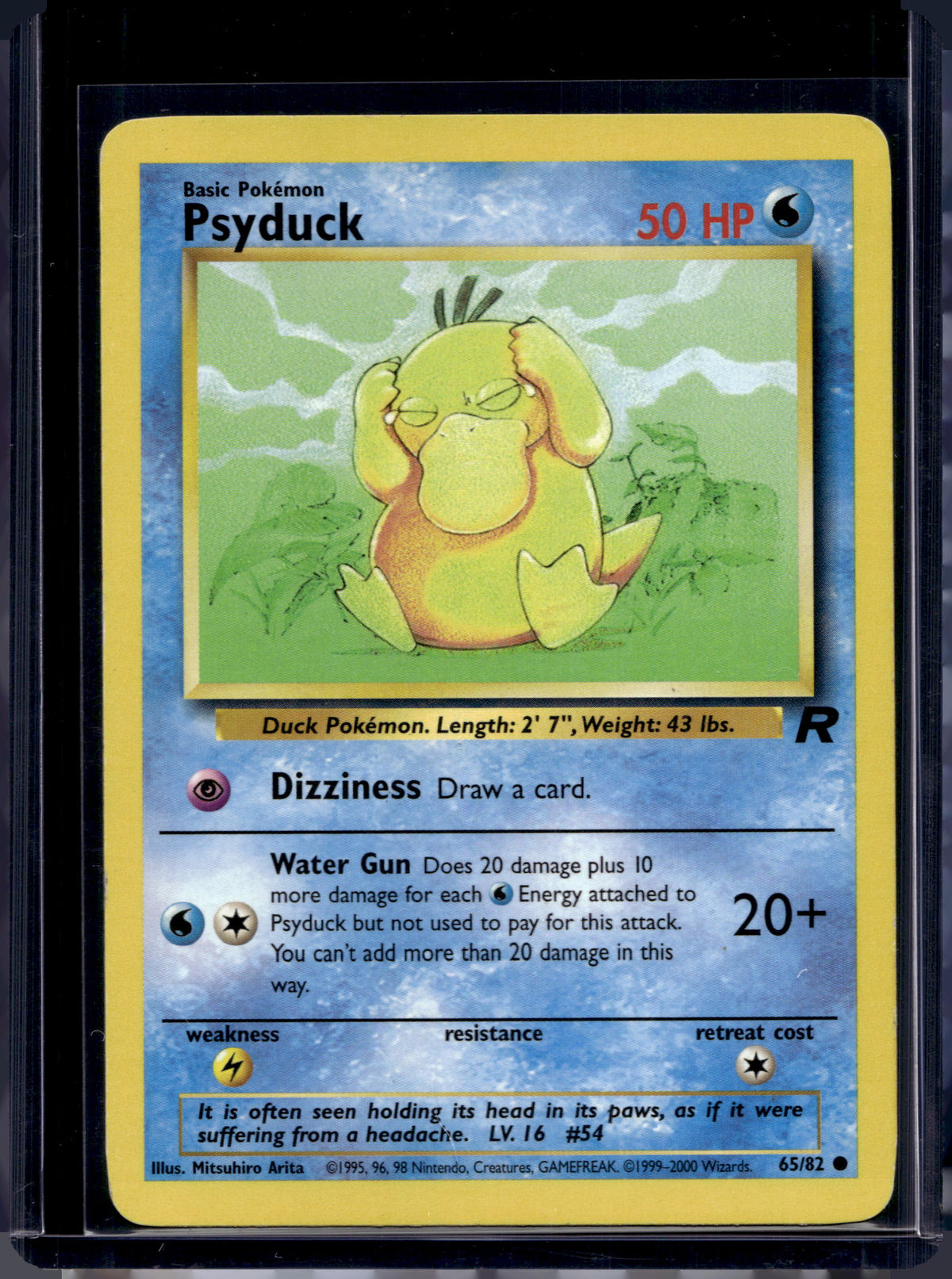 Psyduck (Team Rocket's - Unlimited) 65/82 Raw