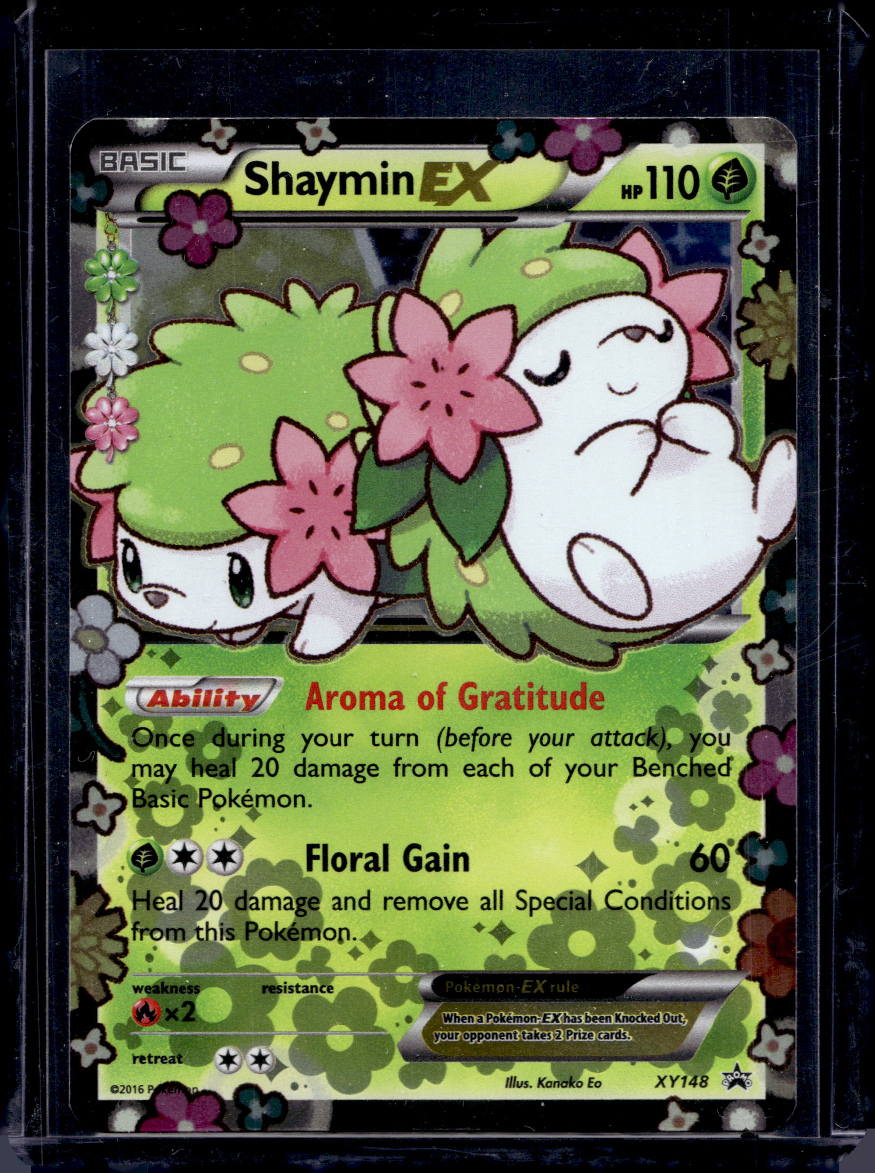 Shaymin EX XY148 Raw
