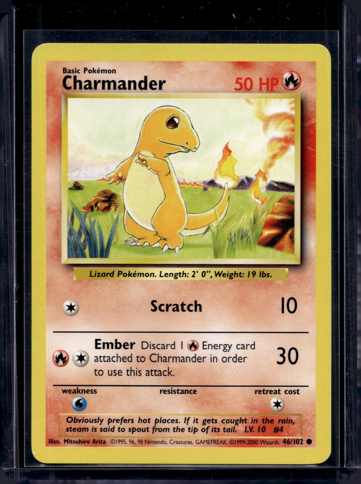 Charmander (Base Set - Unlimited) 46/102 Raw