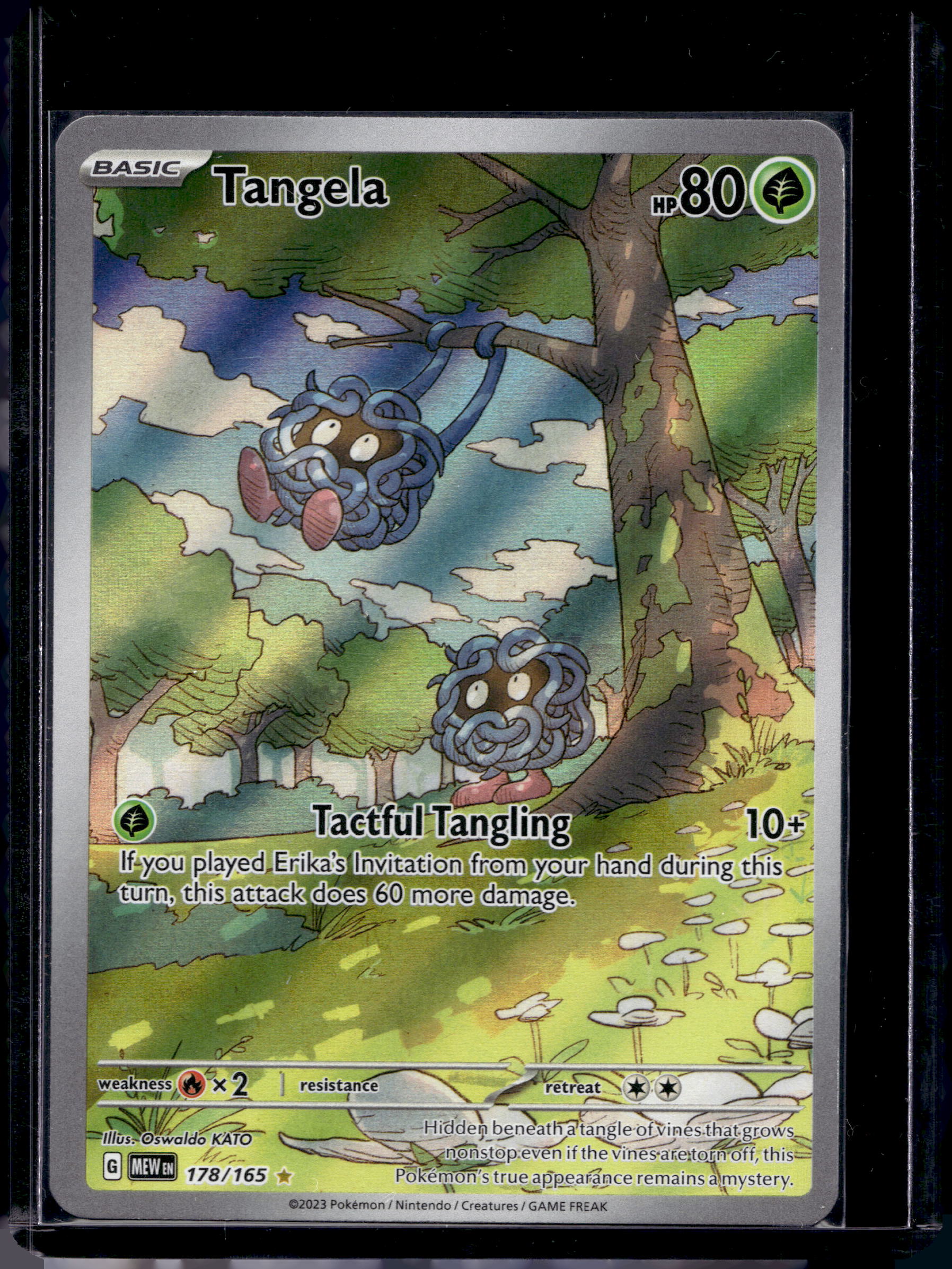Tangela 178/165 Raw RookieLegends