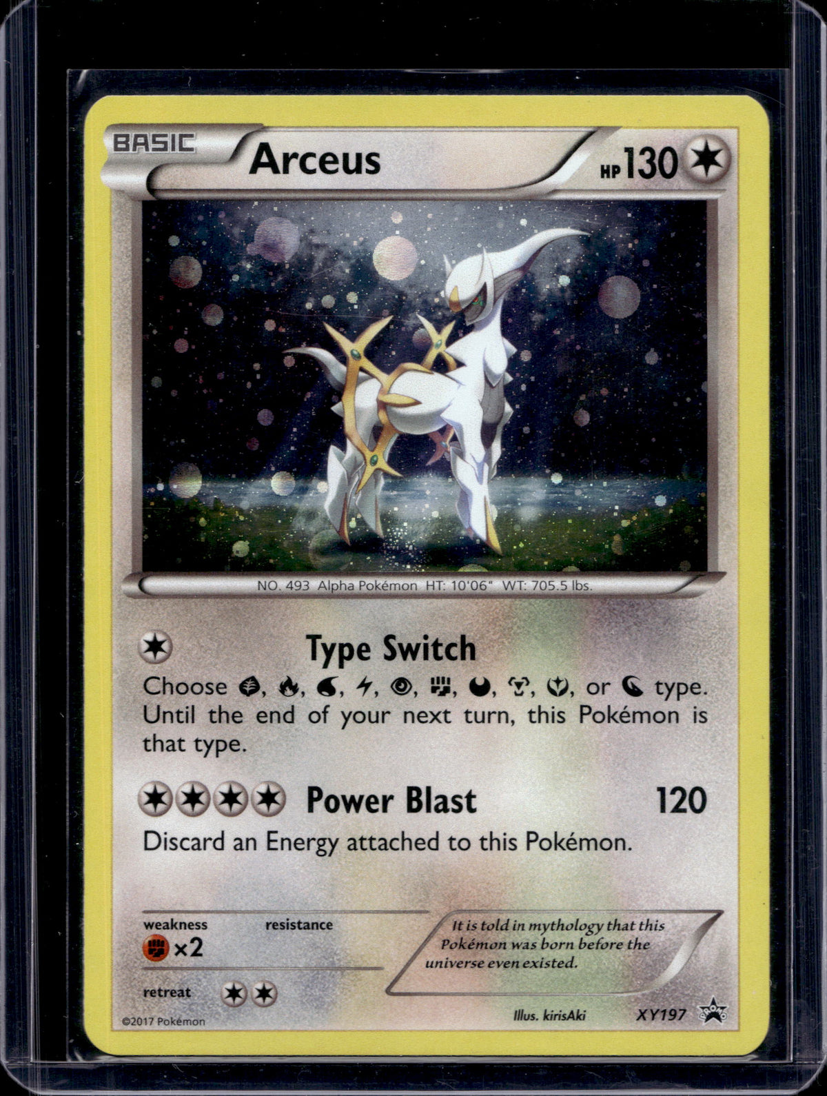 Arceus - Holofoil - XY197 Raw