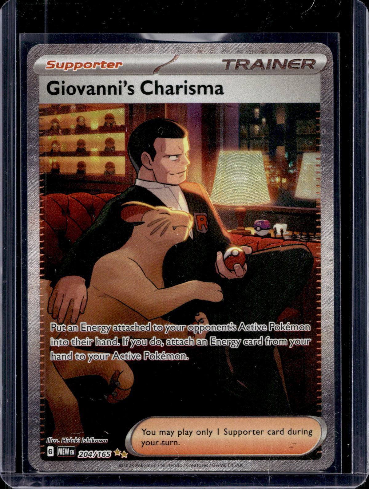 Giovanni's Charisma 204/165 Raw