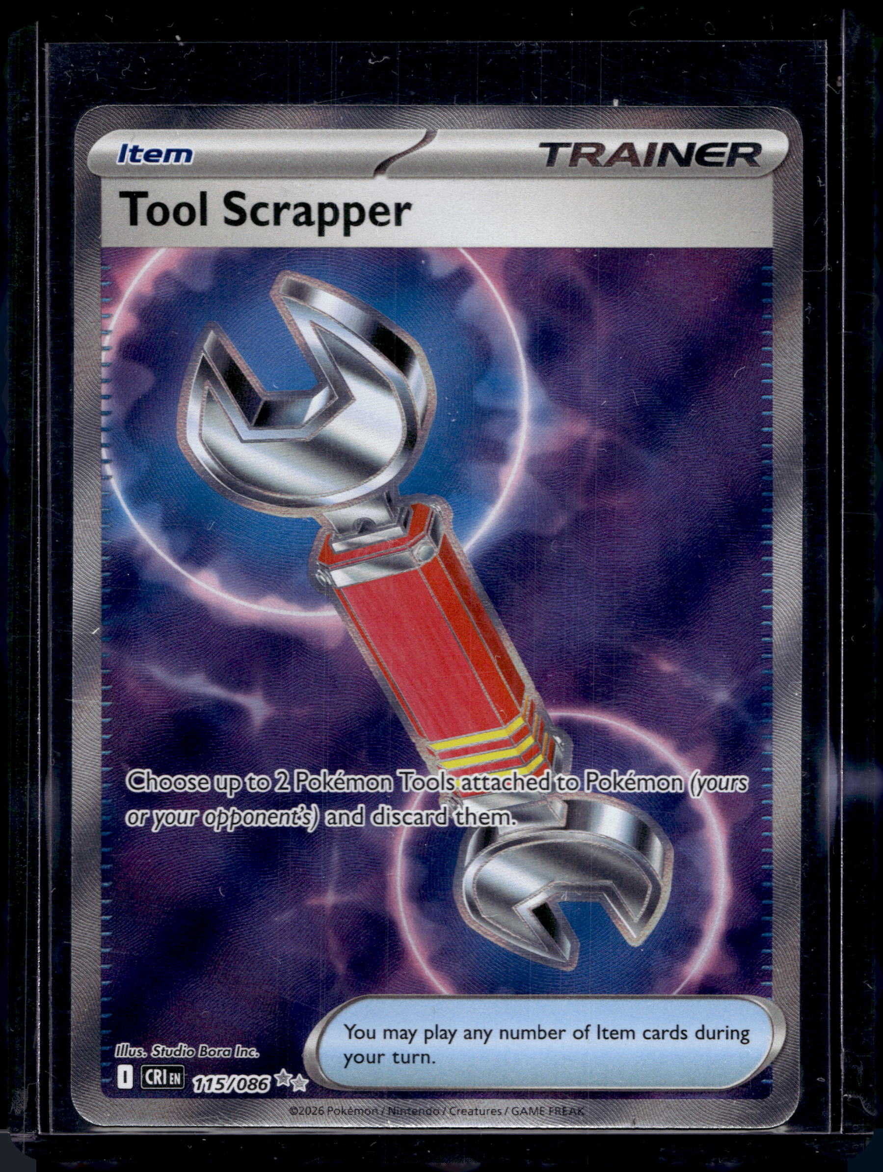 Tool Scrapper 115/086 Raw RookieLegends