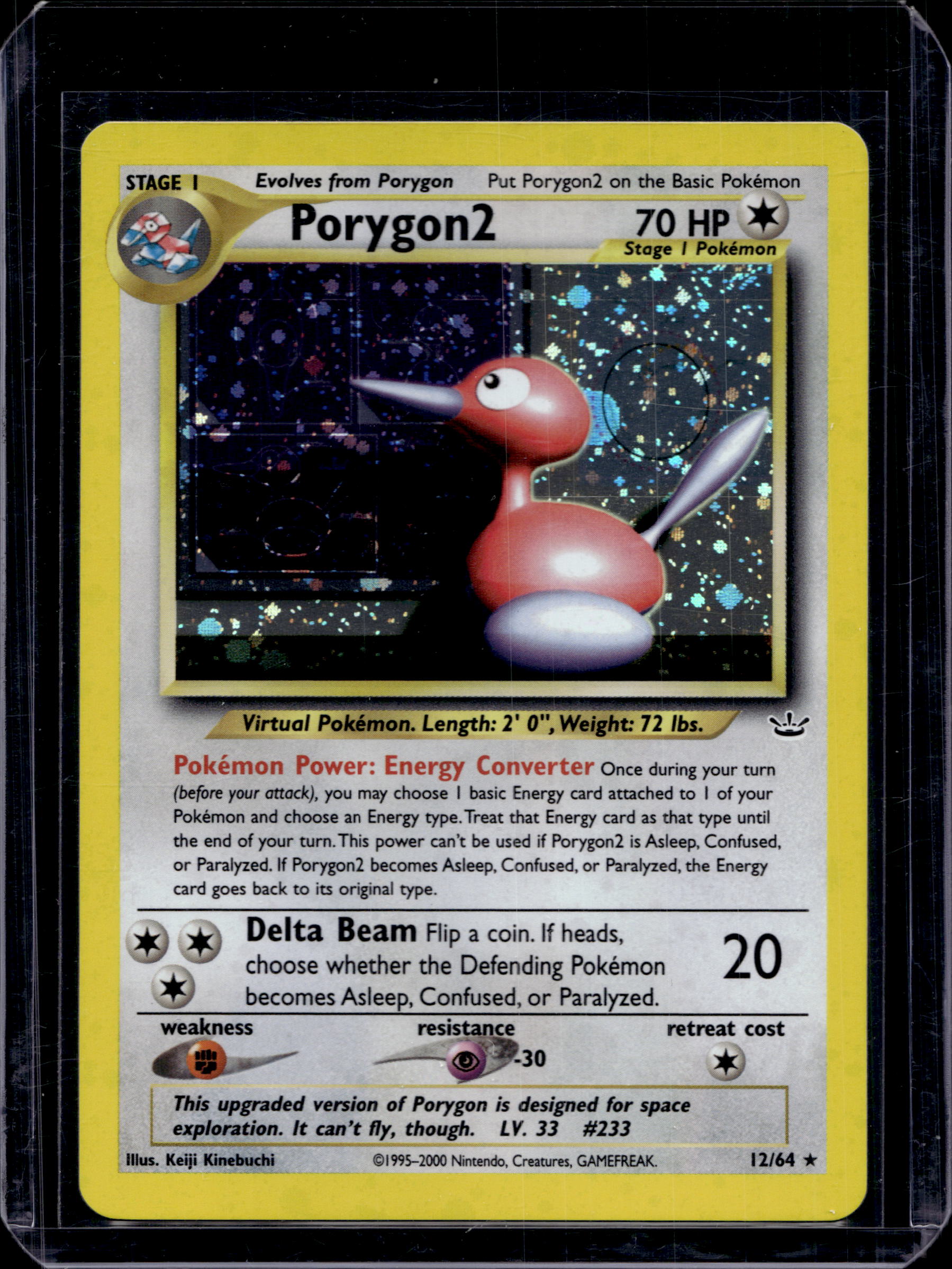 Porygon2 12/64 Raw RookieLegends