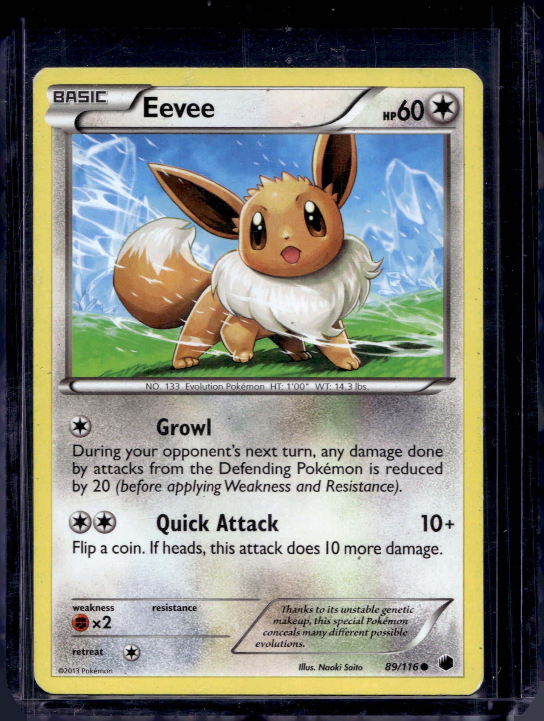 Eevee 89 Raw - RookieLegends
