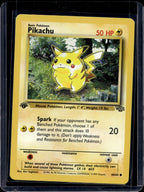 Pikachu (Jungle - 1st Edition Common) 60/64 Raw