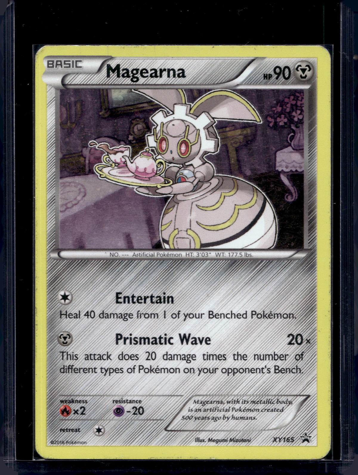 Magearna - Holofoil - XY165 Raw