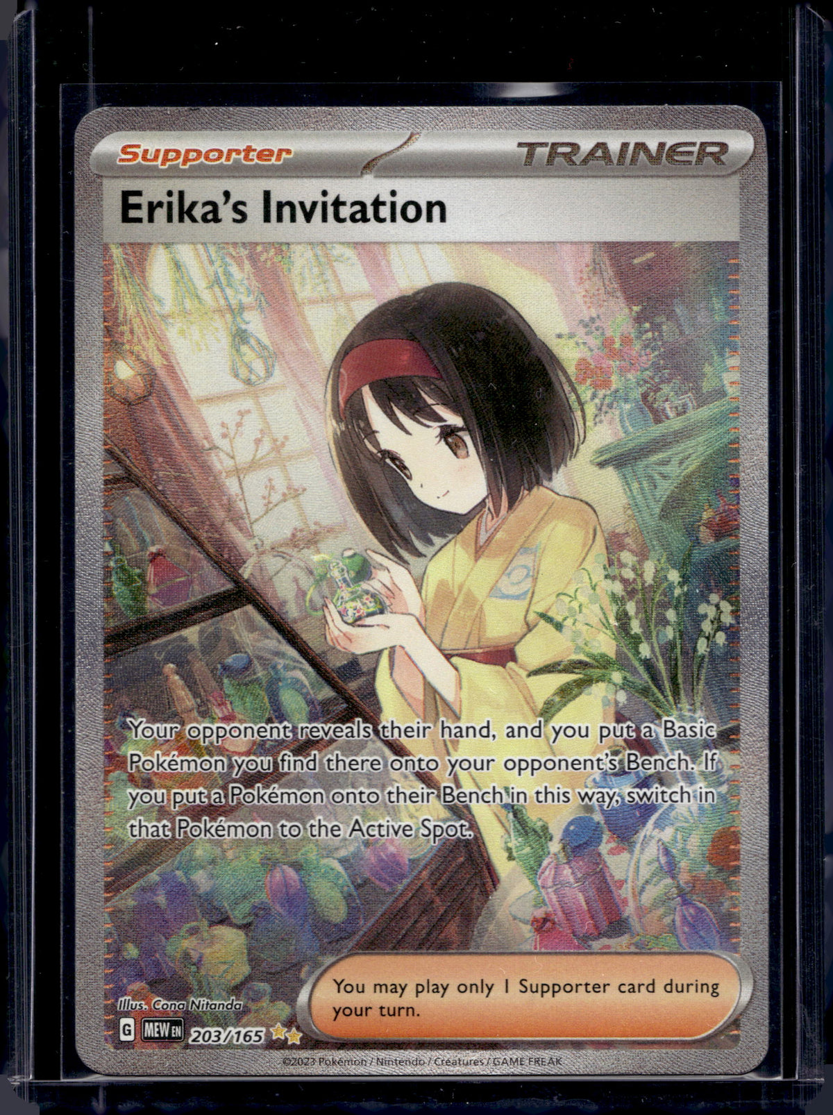 Erika's Invitation 203/165 Raw