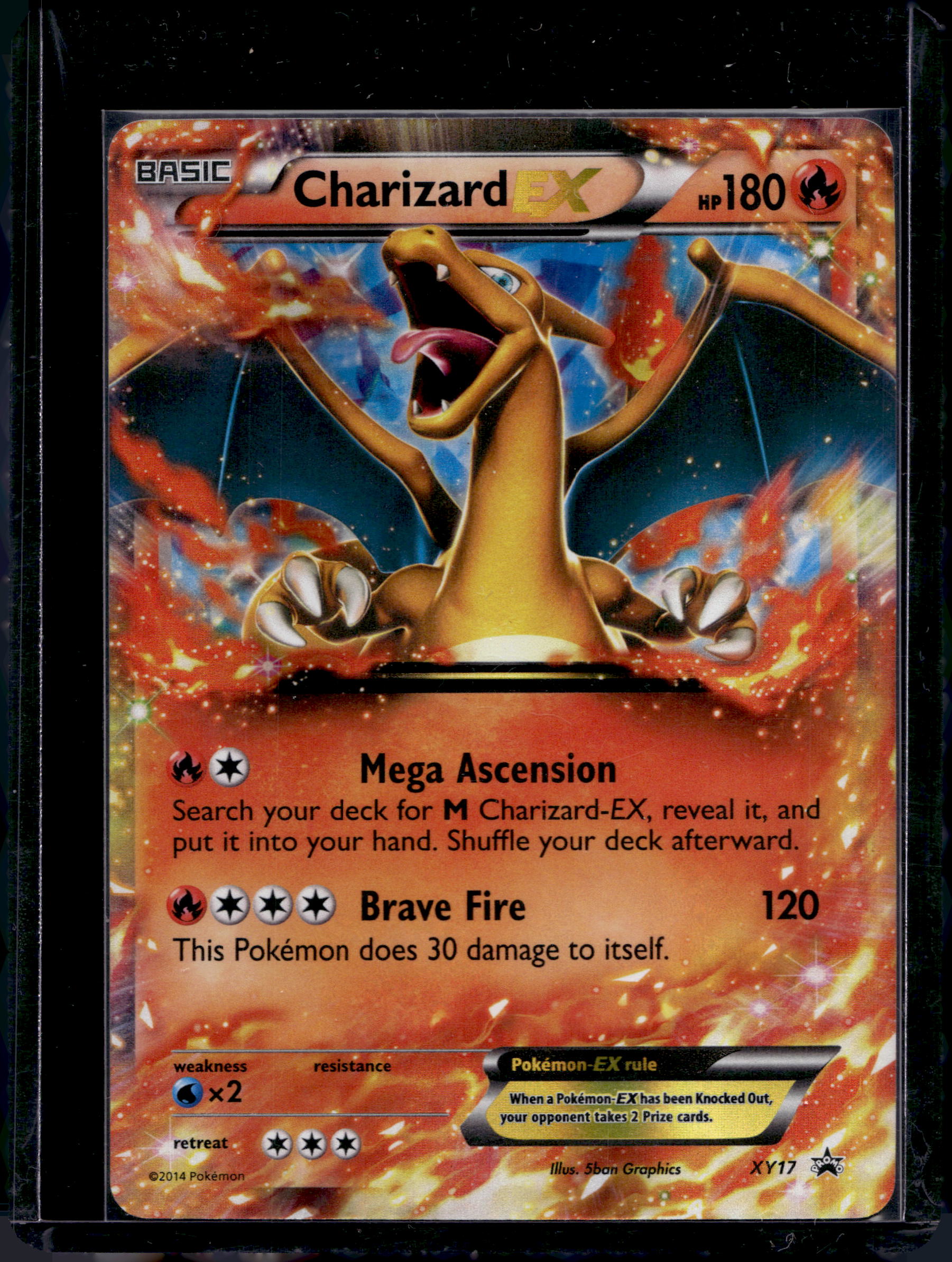 Charizard Ex XY17 Raw RookieLegends