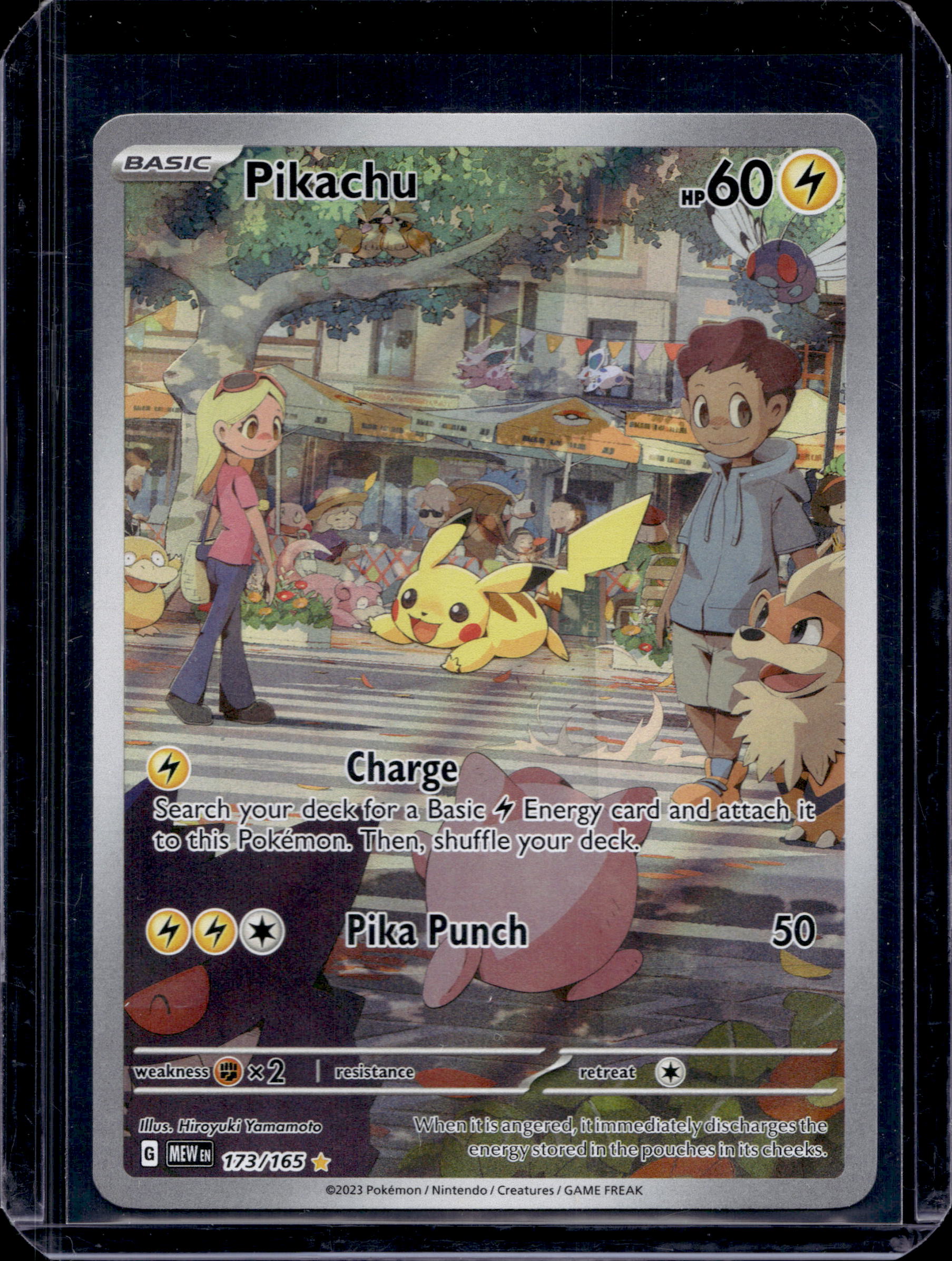 Pikachu 173/165 Raw RookieLegends