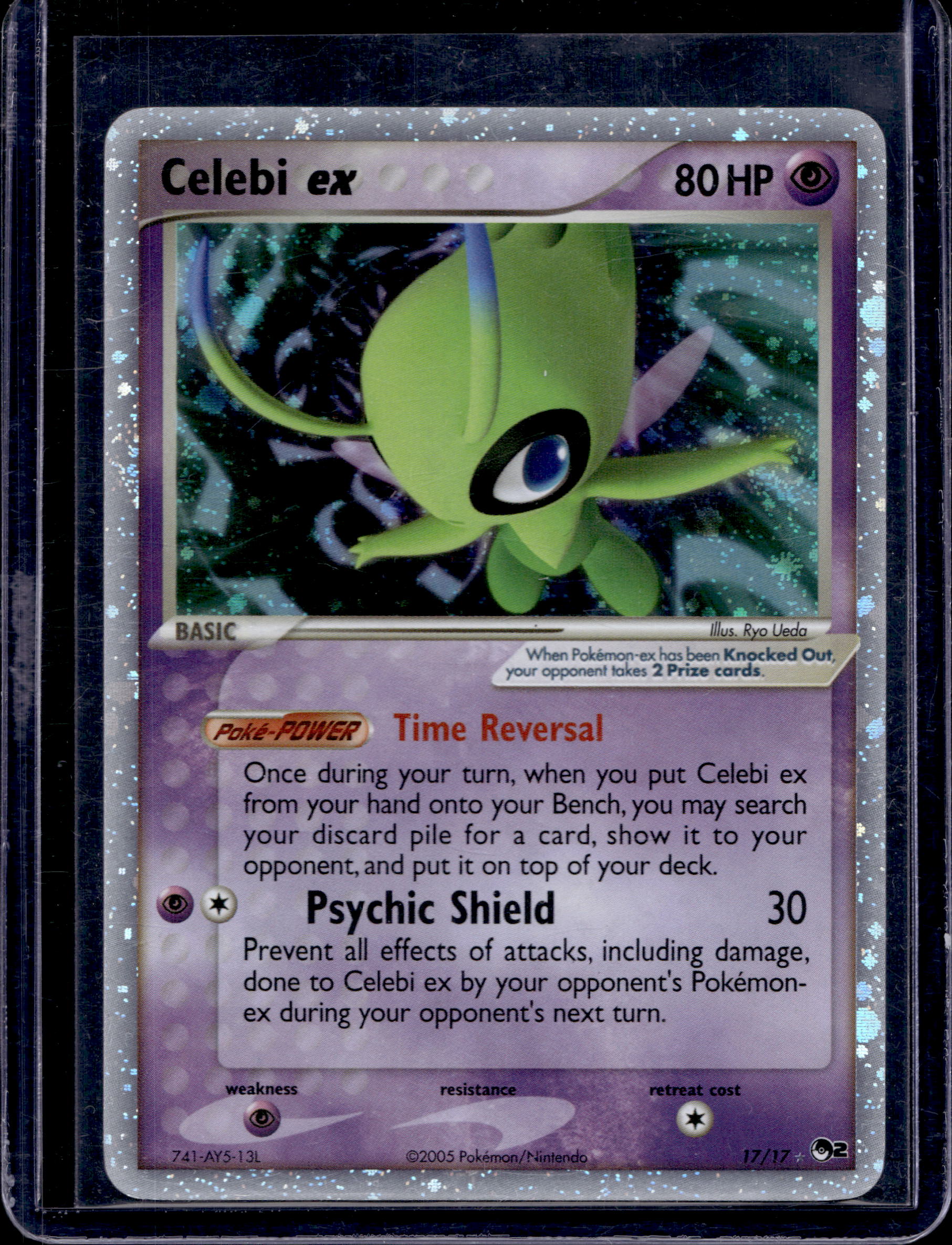 Celebi Ex Holo (POP Series 2) 17/17 Raw RookieLegends