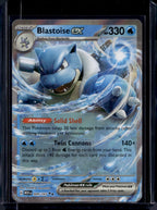 Blastoise Ex 009/165 Raw