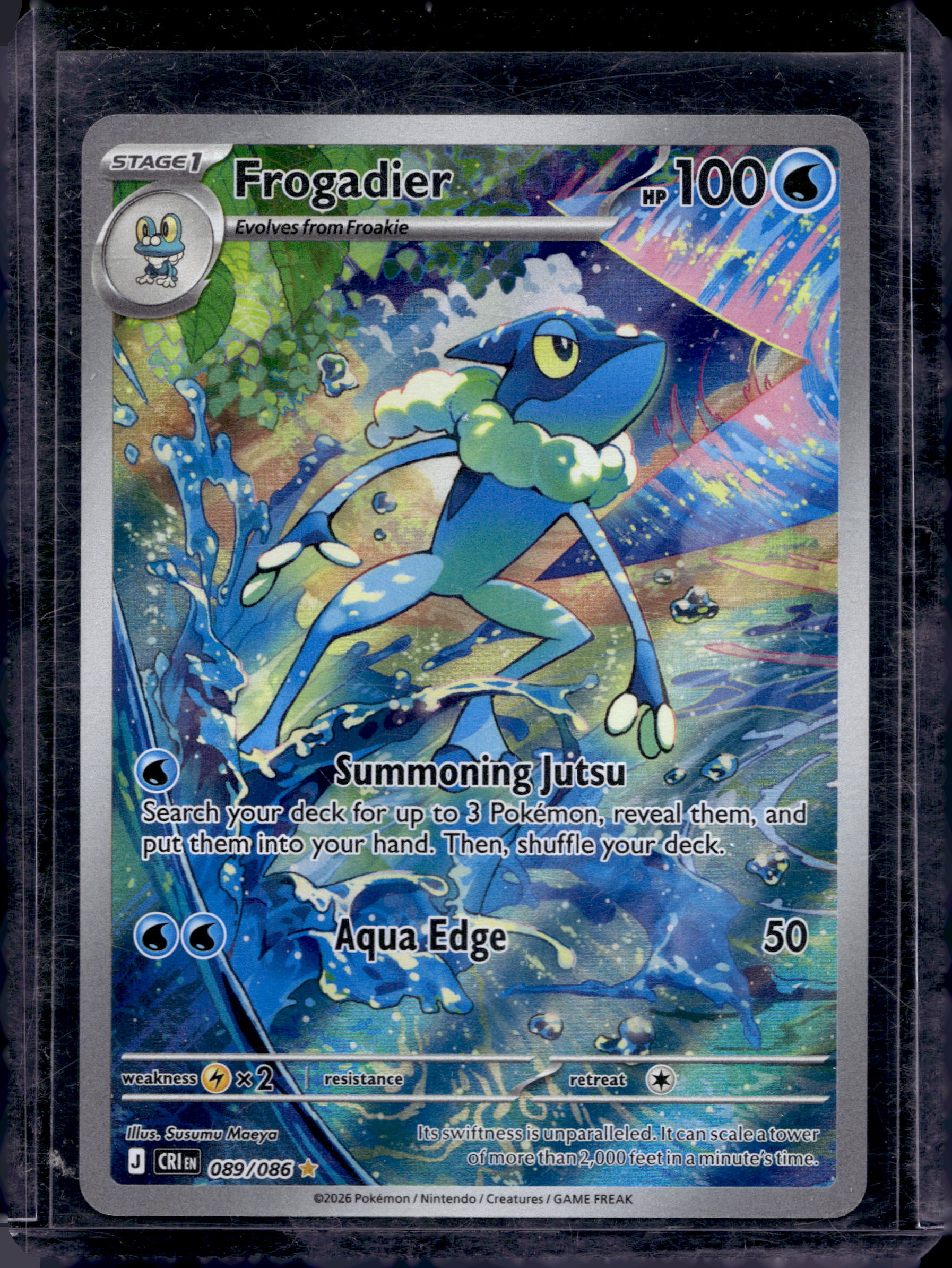 Frogadier 089/086 Raw RookieLegends