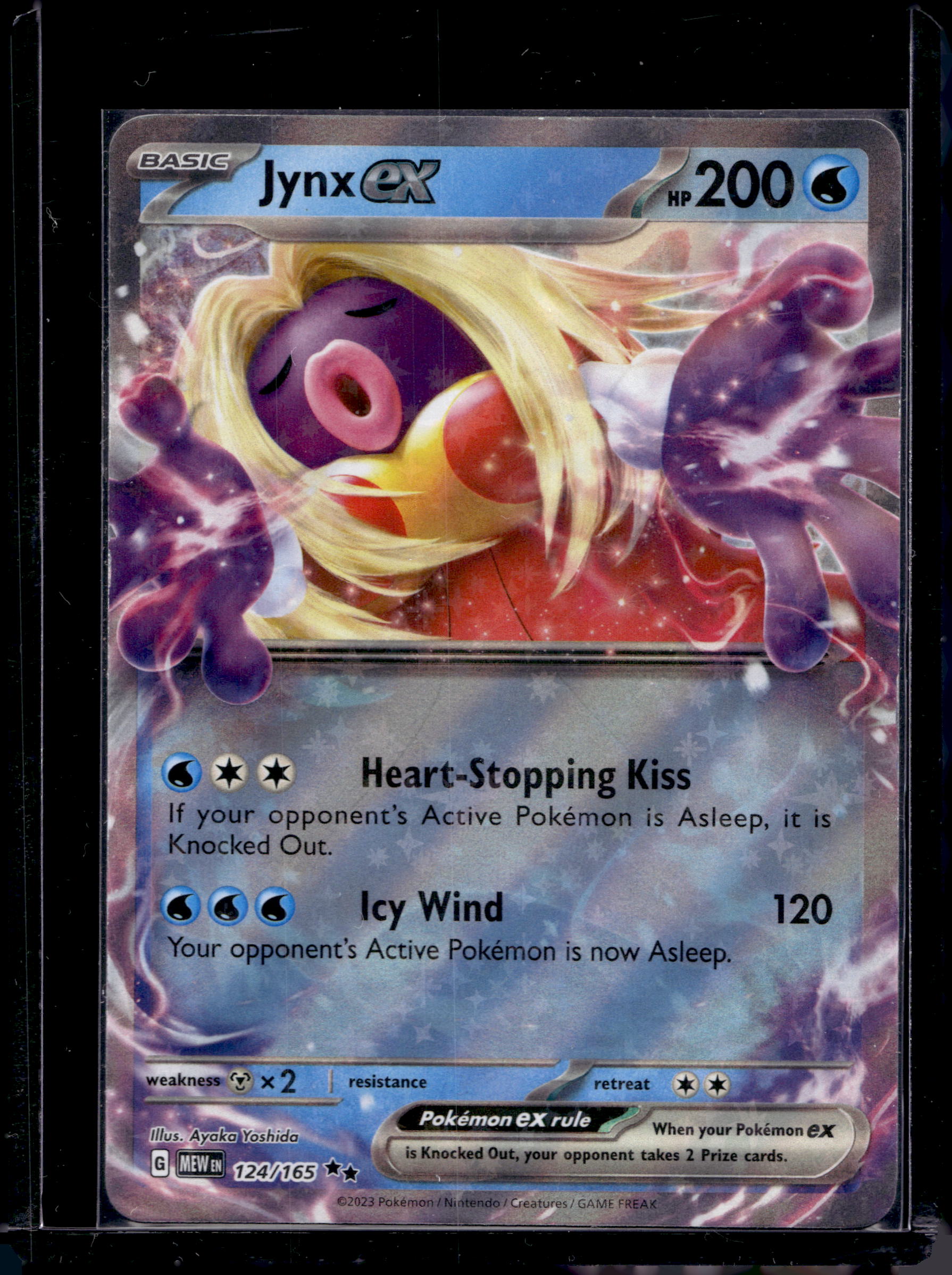 Jynx Ex 124/165 Raw RookieLegends