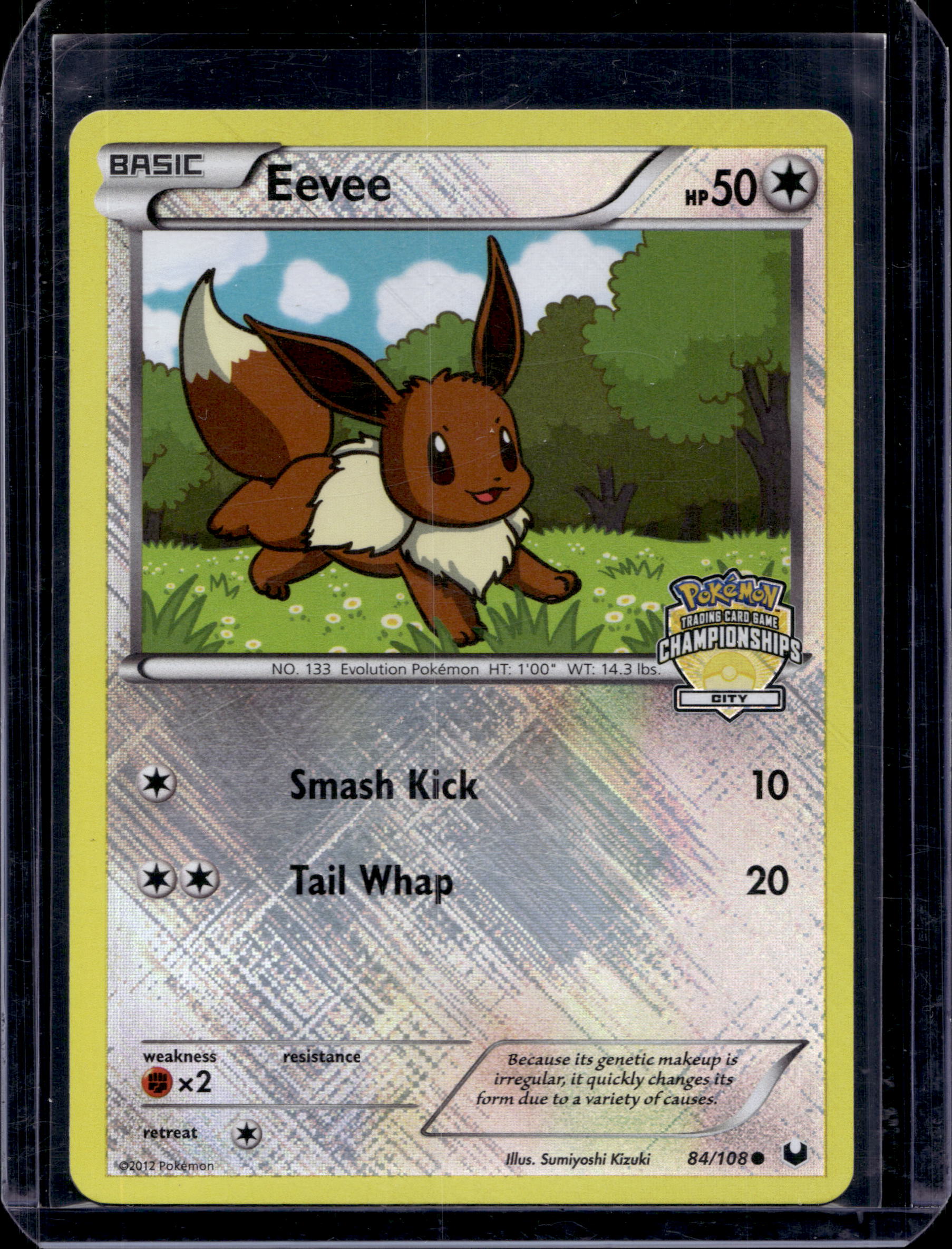 Eevee (City Championship Promo) 084/108 Raw - RookieLegends