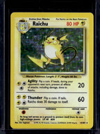 Raichu (Base Set - Holo) 14/102 Raw