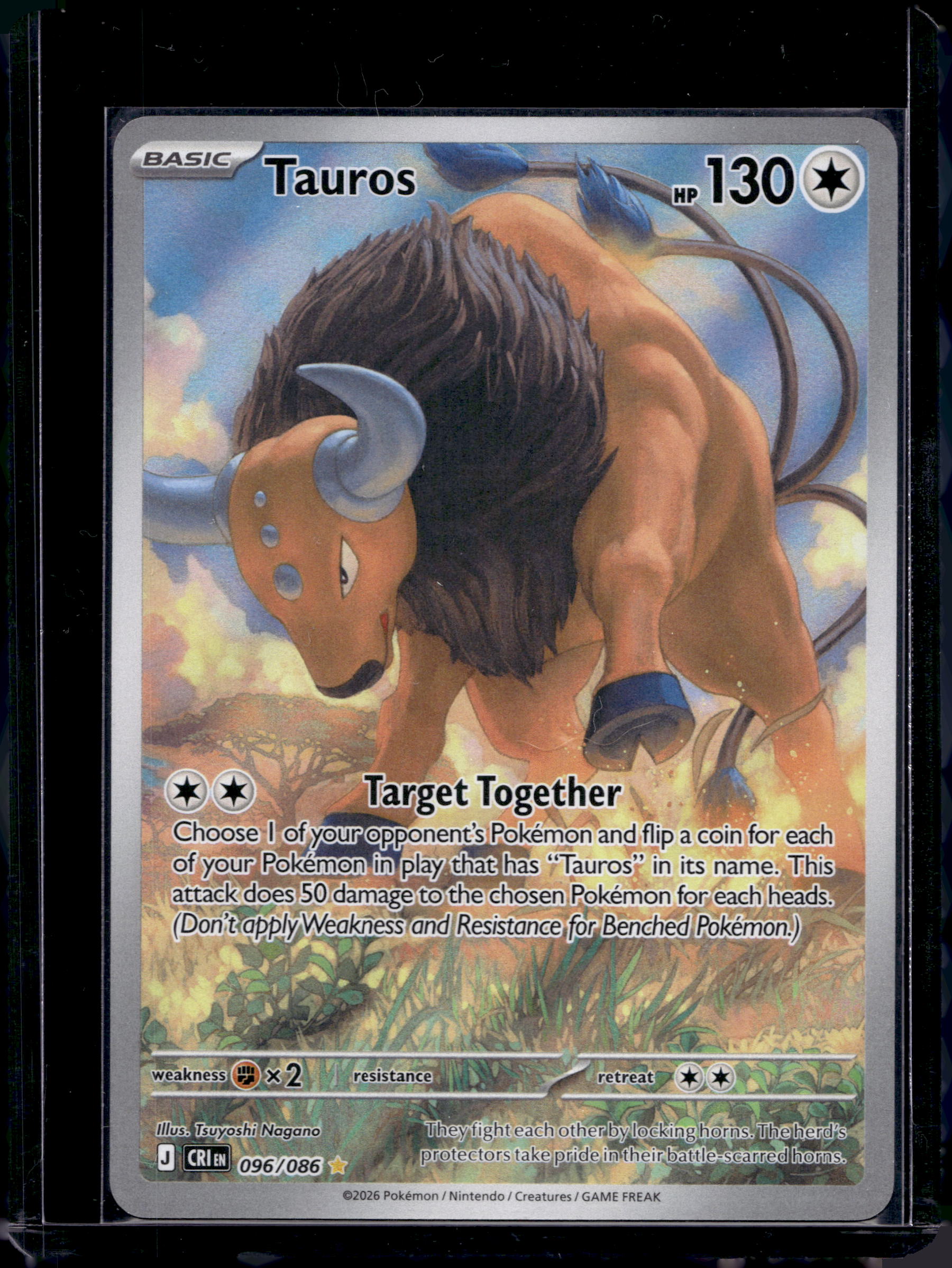 Tauros 096/086 Raw RookieLegends