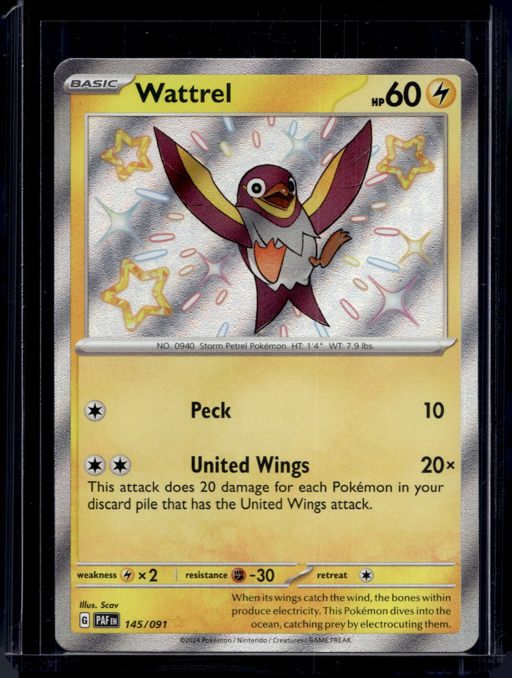 Wattrel 145/091 Raw RookieLegends