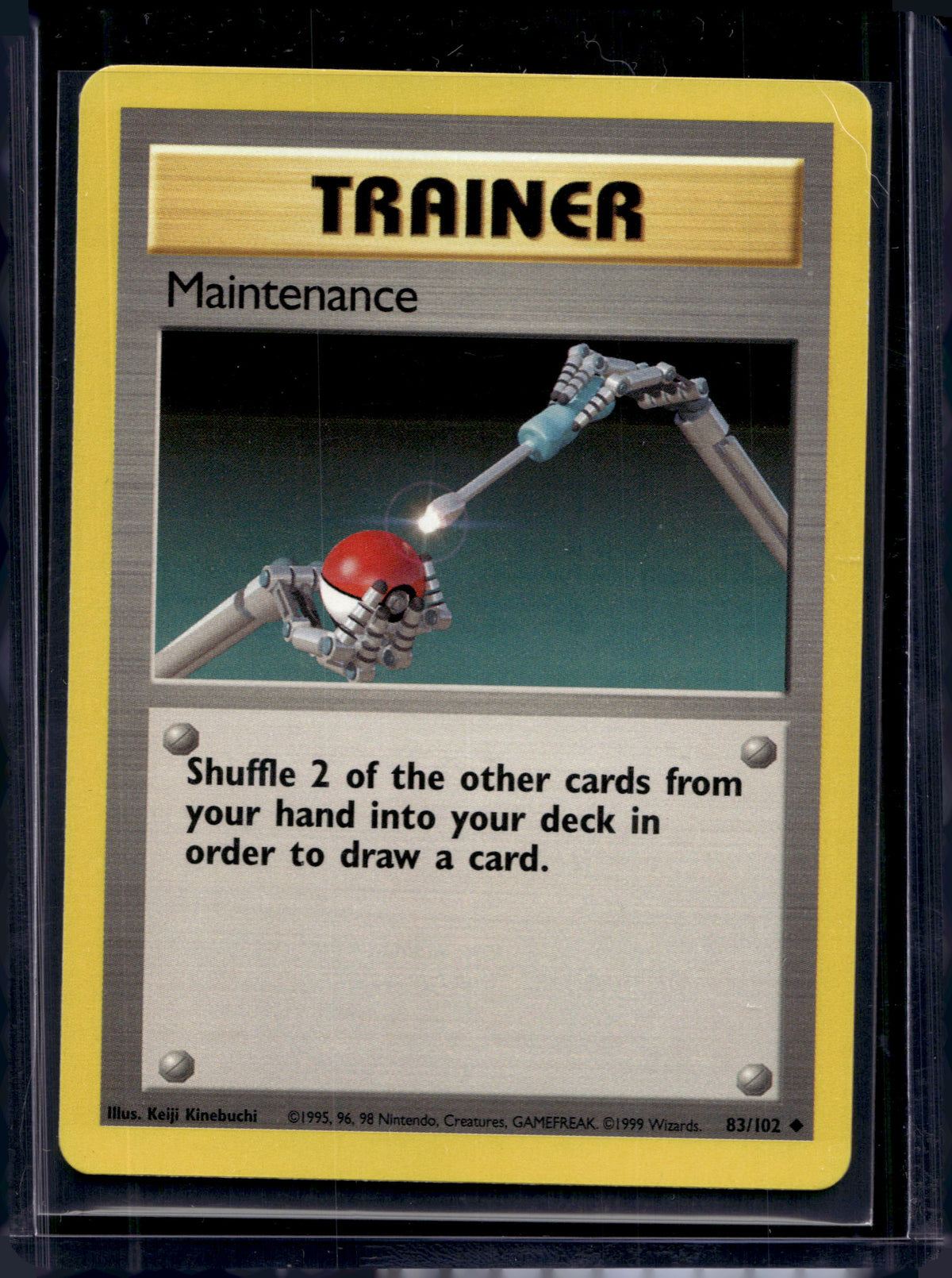 Maintenance (Base Set - Unlimited) 83/102 Raw