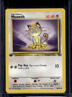 Meowth (Jungle - 1st Edition Common) 56/64 Raw