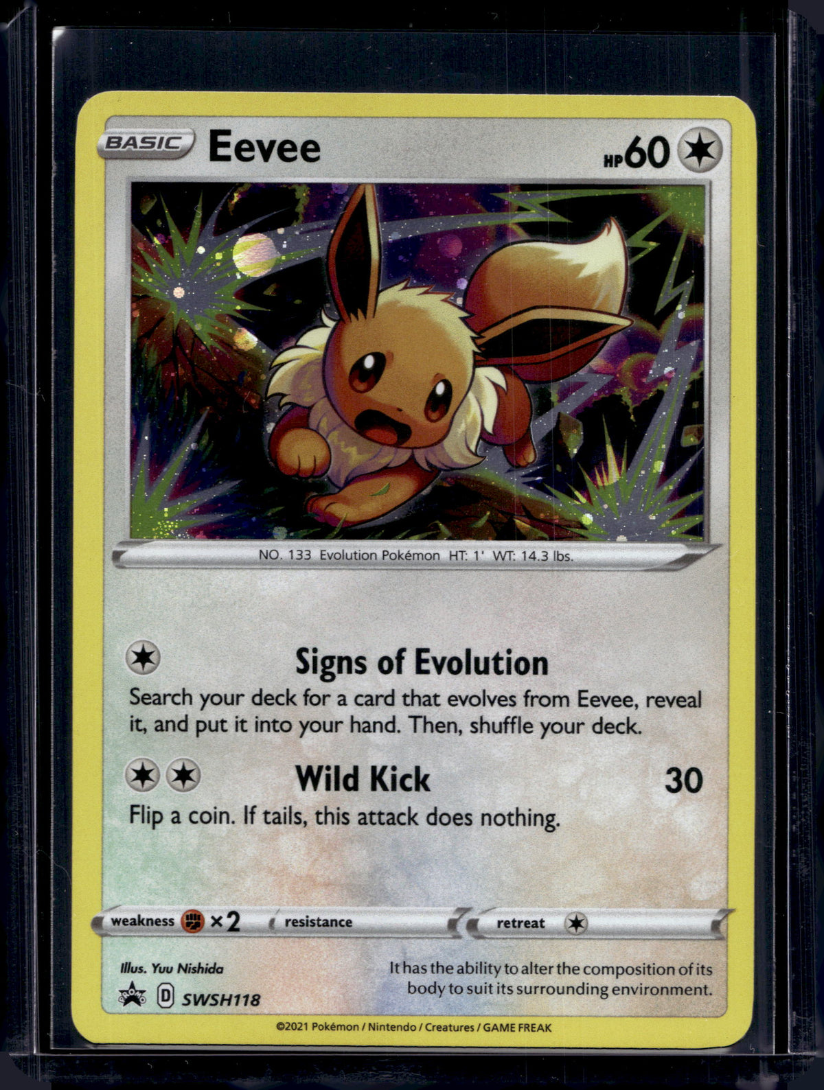 Eevee SWSH118 Raw RookieLegends