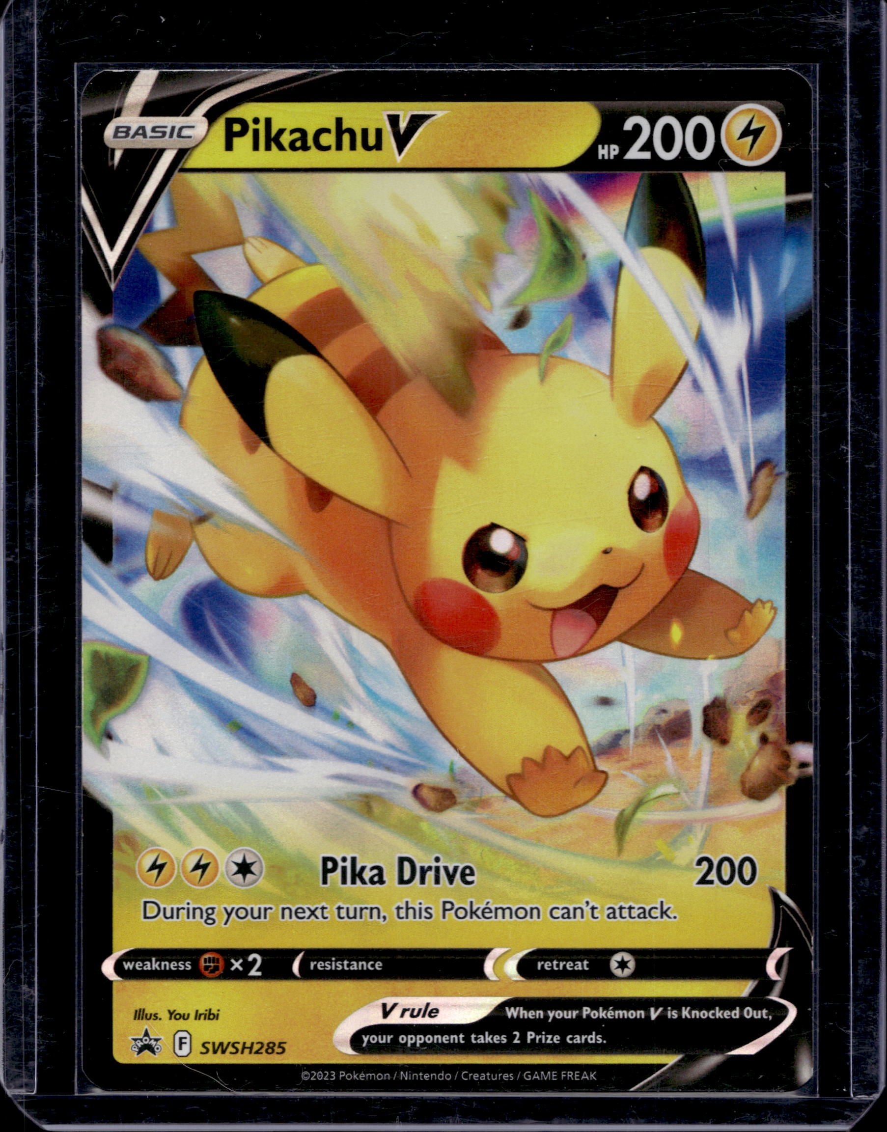 Pikachu V SWSH285 Raw RookieLegends