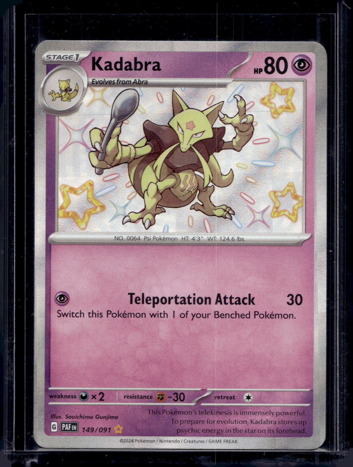 Kadabra 149/091 Raw RookieLegends