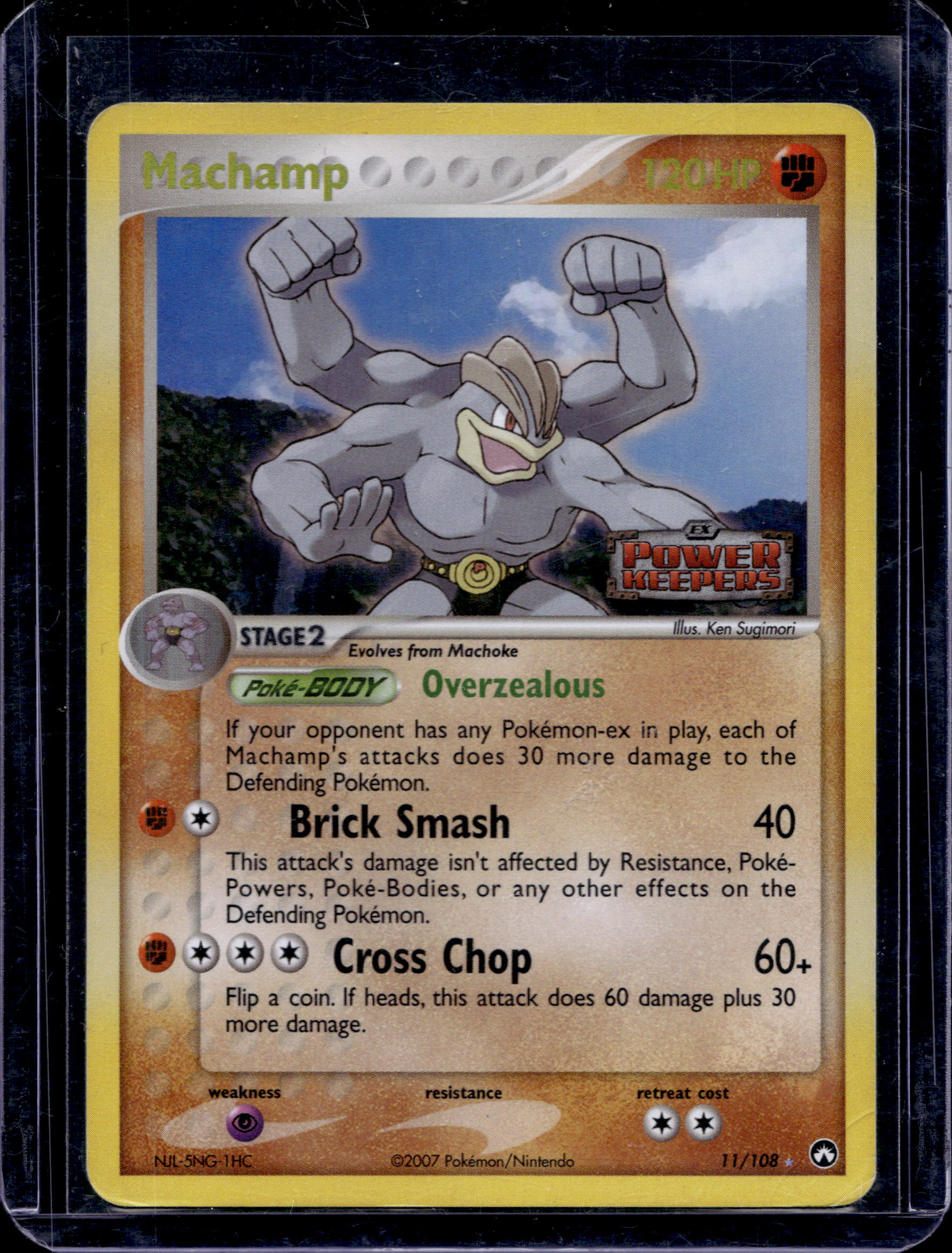 Machamp - Ex Power Keepers 11/108 Raw RookieLegends