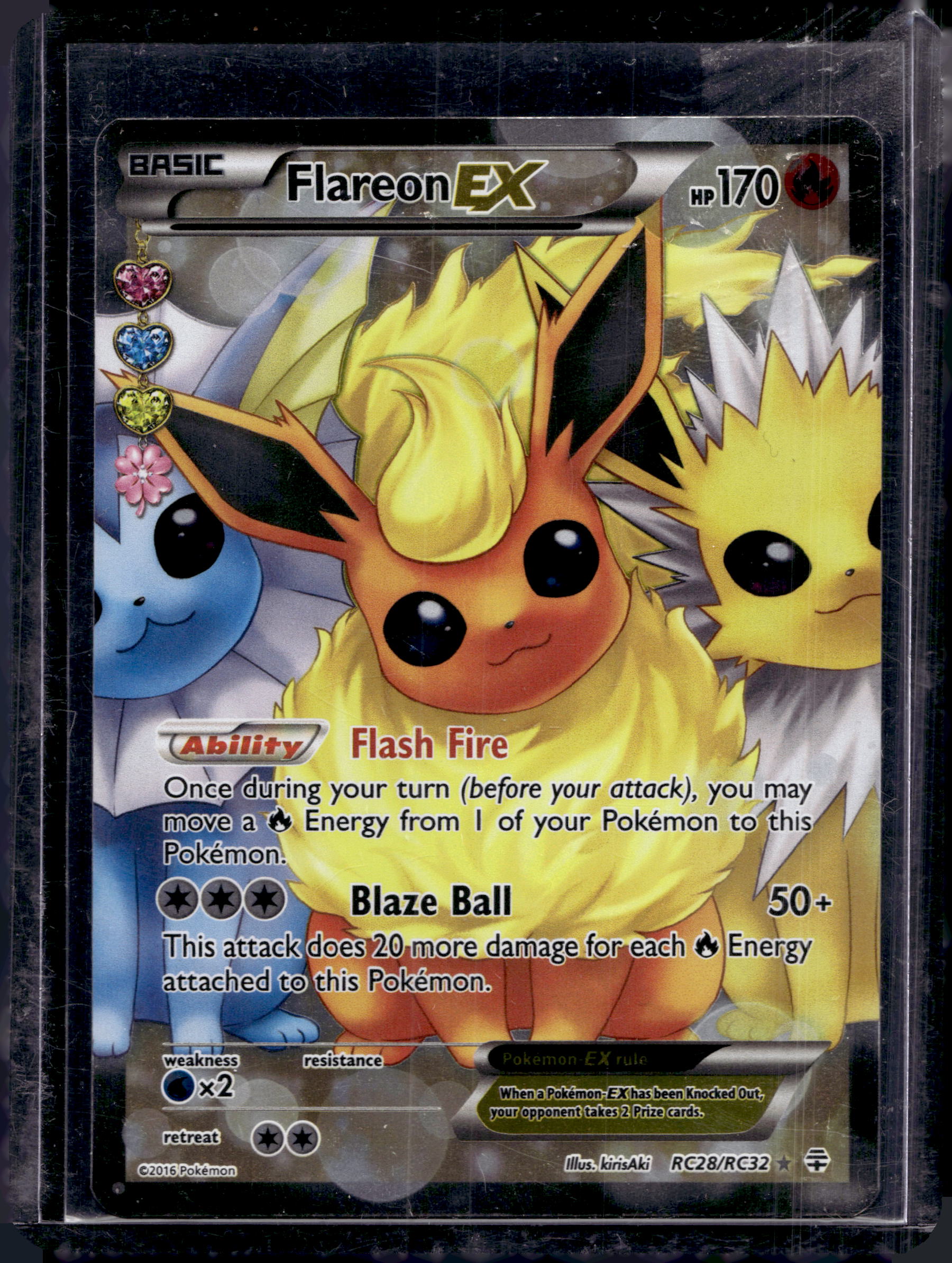 Flareon Ex RC28/RC32 Raw