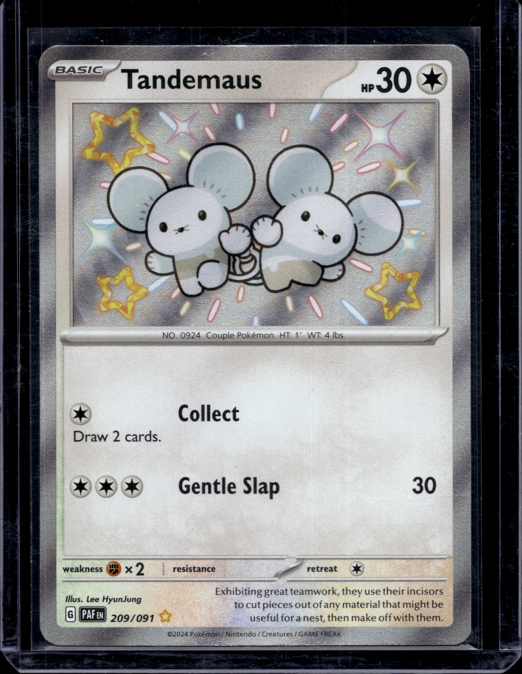 Tandemaus 209/091 Raw RookieLegends